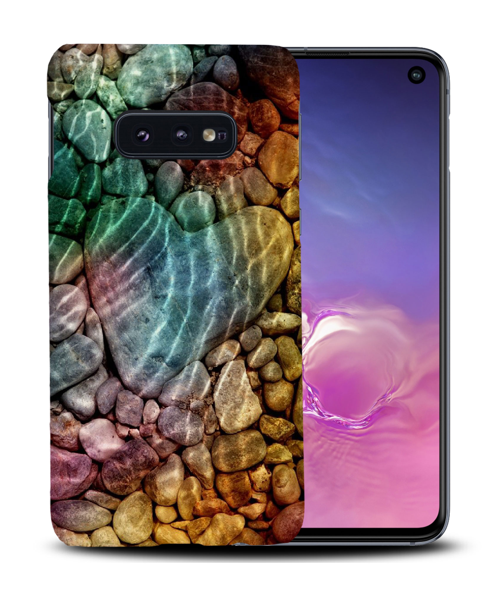 CASE COVER FOR SAMSUNG GALAXY|RAINBOW ROCKS IN WATER - Picture 18 of 25