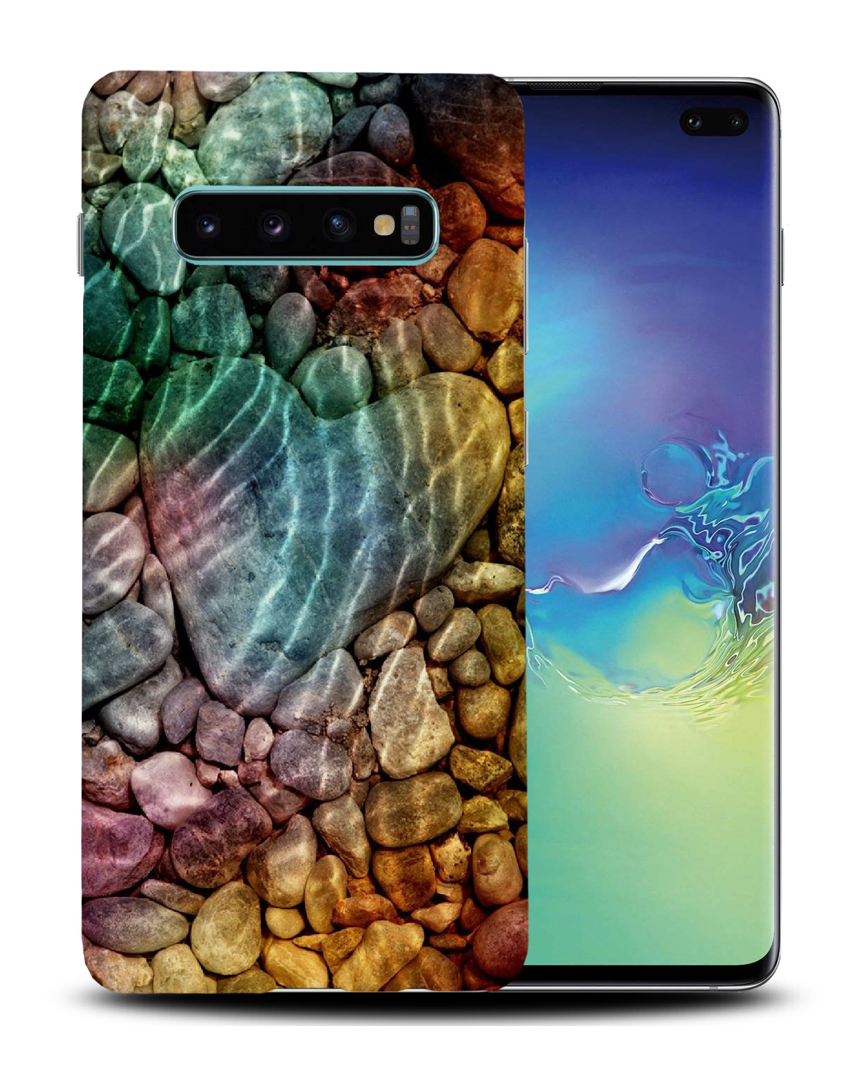 CASE COVER FOR SAMSUNG GALAXY|RAINBOW ROCKS IN WATER - Picture 17 of 25