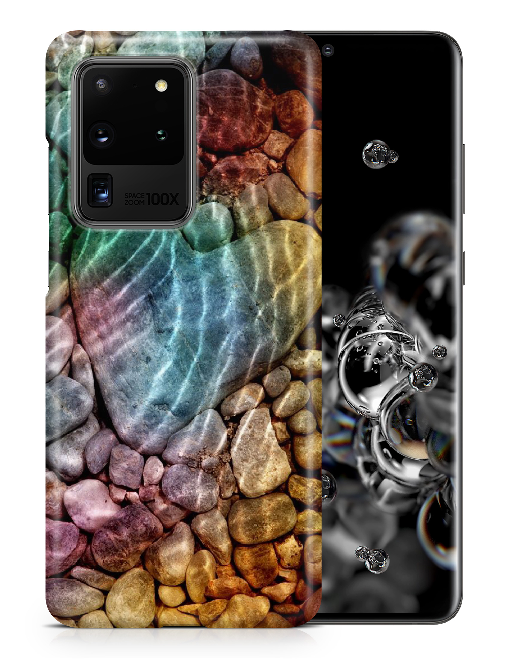 CASE COVER FOR SAMSUNG GALAXY|RAINBOW ROCKS IN WATER - Picture 14 of 25