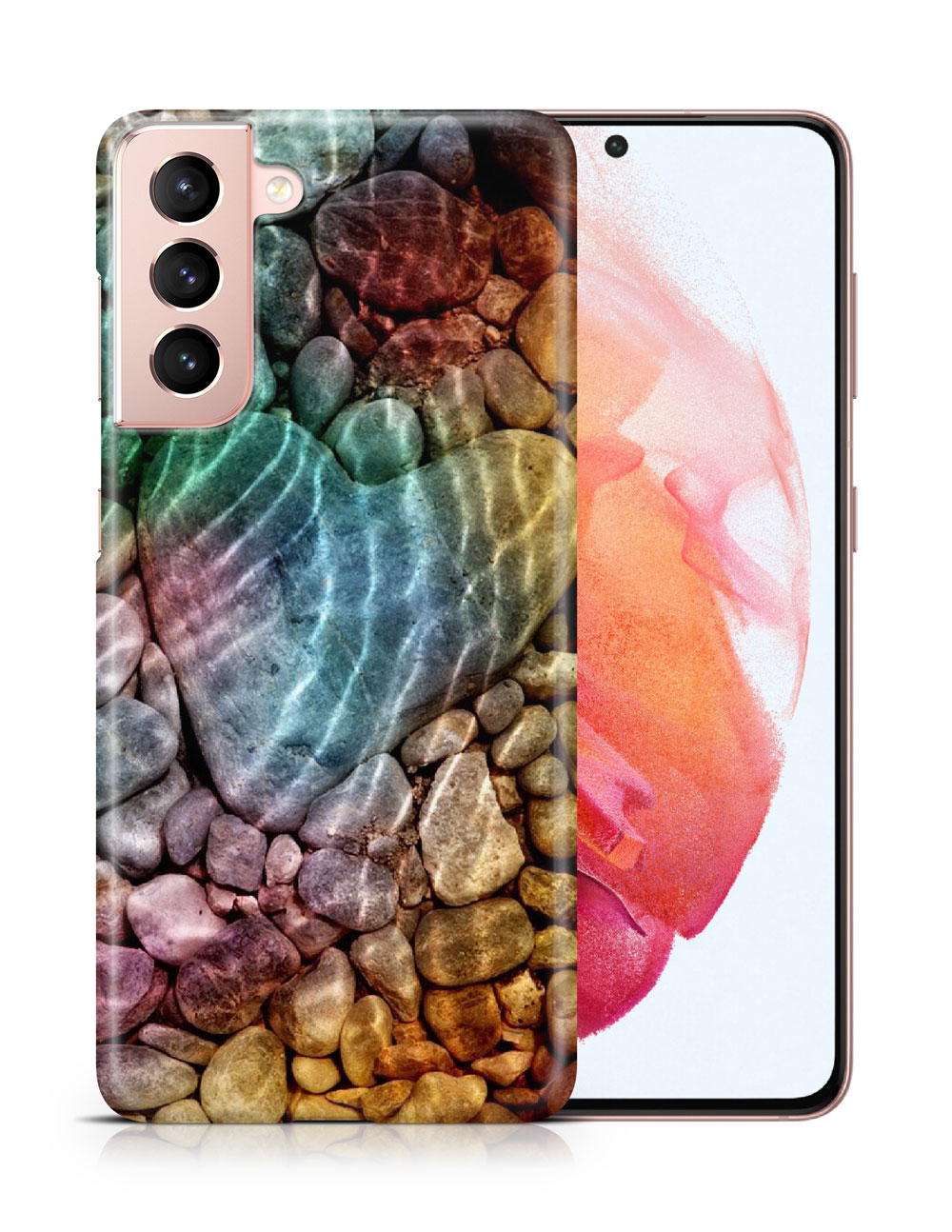 CASE COVER FOR SAMSUNG GALAXY|RAINBOW ROCKS IN WATER - Picture 13 of 25