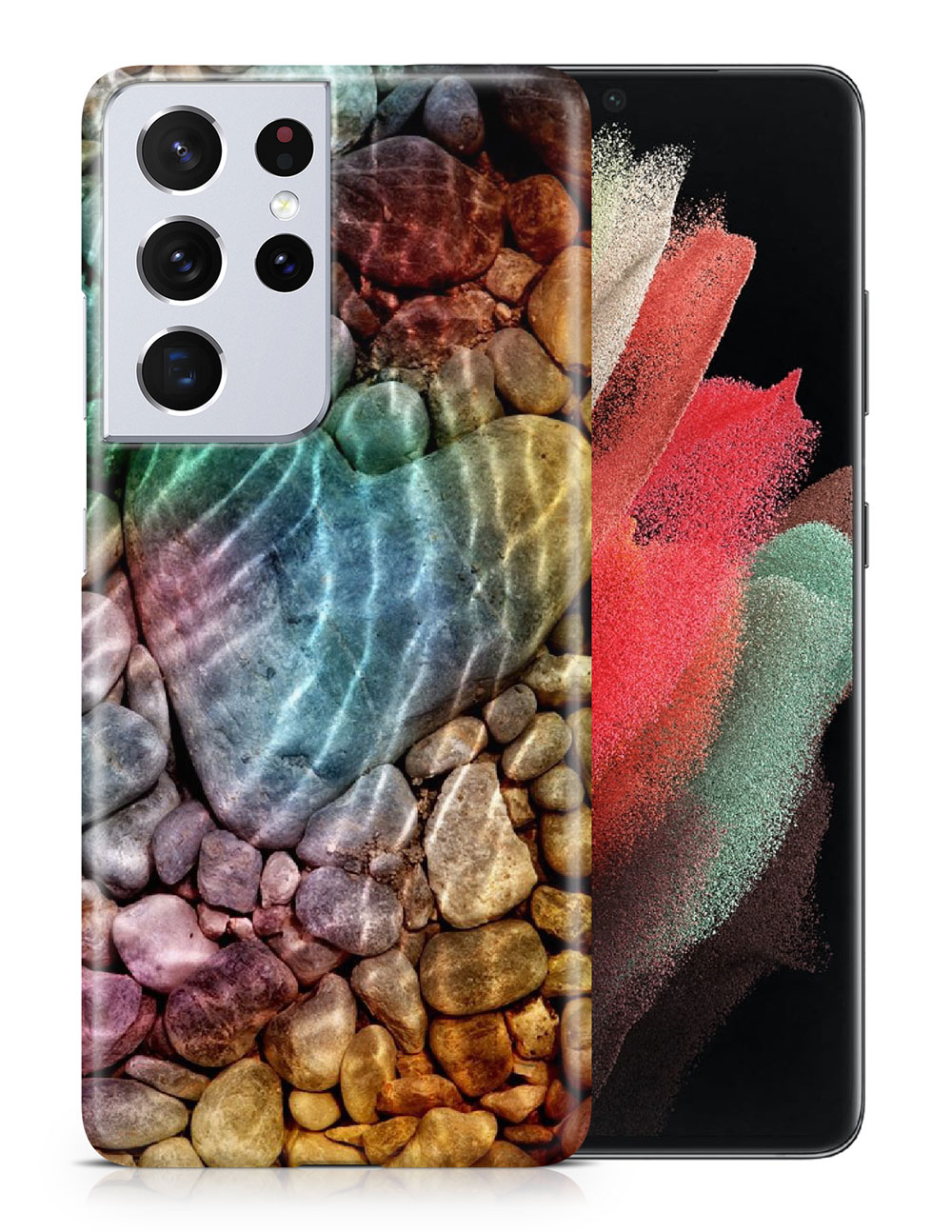 CASE COVER FOR SAMSUNG GALAXY|RAINBOW ROCKS IN WATER - Picture 11 of 25