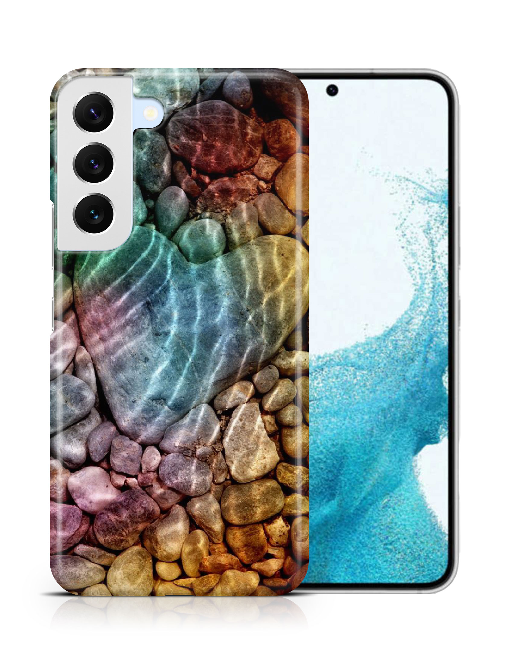 CASE COVER FOR SAMSUNG GALAXY|RAINBOW ROCKS IN WATER - Picture 10 of 25