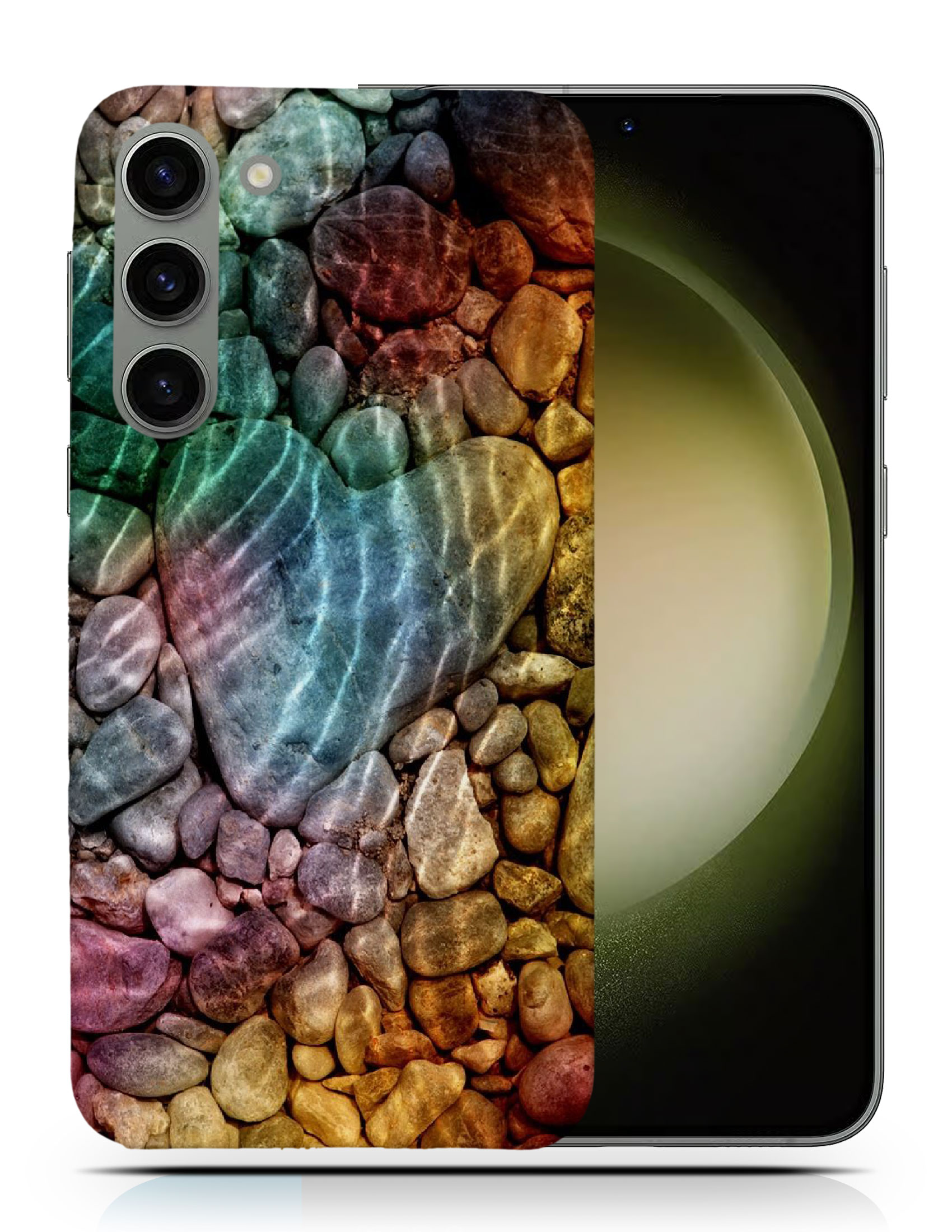 CASE COVER FOR SAMSUNG GALAXY|RAINBOW ROCKS IN WATER - Picture 6 of 25