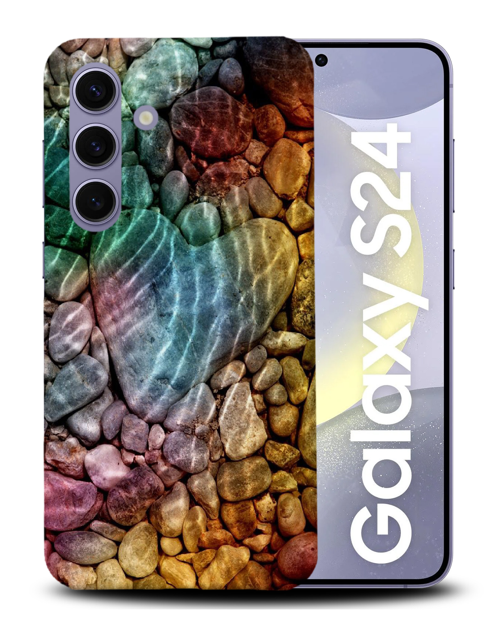 CASE COVER FOR SAMSUNG GALAXY|RAINBOW ROCKS IN WATER - Picture 4 of 25