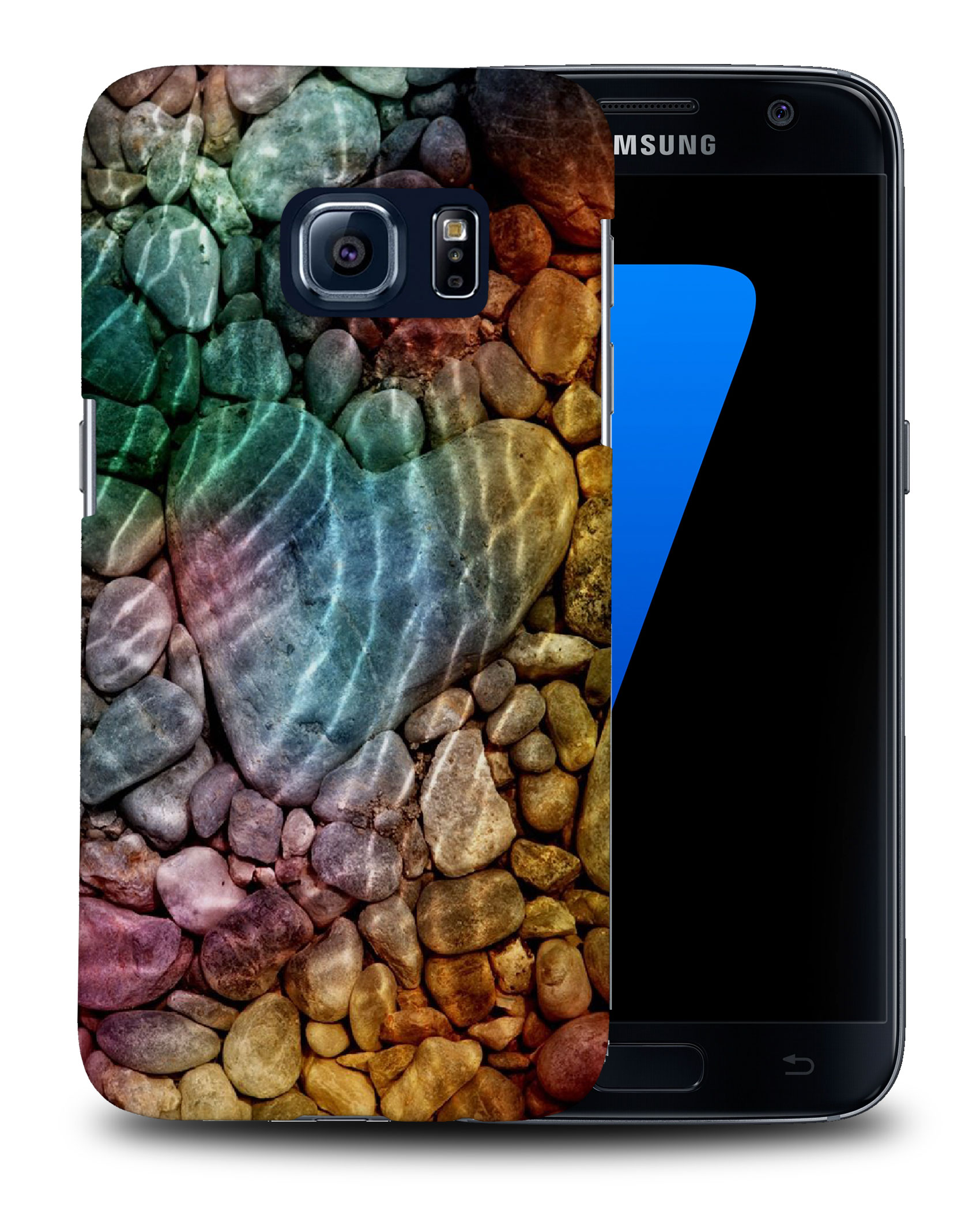 CASE COVER FOR SAMSUNG GALAXY|RAINBOW ROCKS IN WATER - Picture 25 of 25