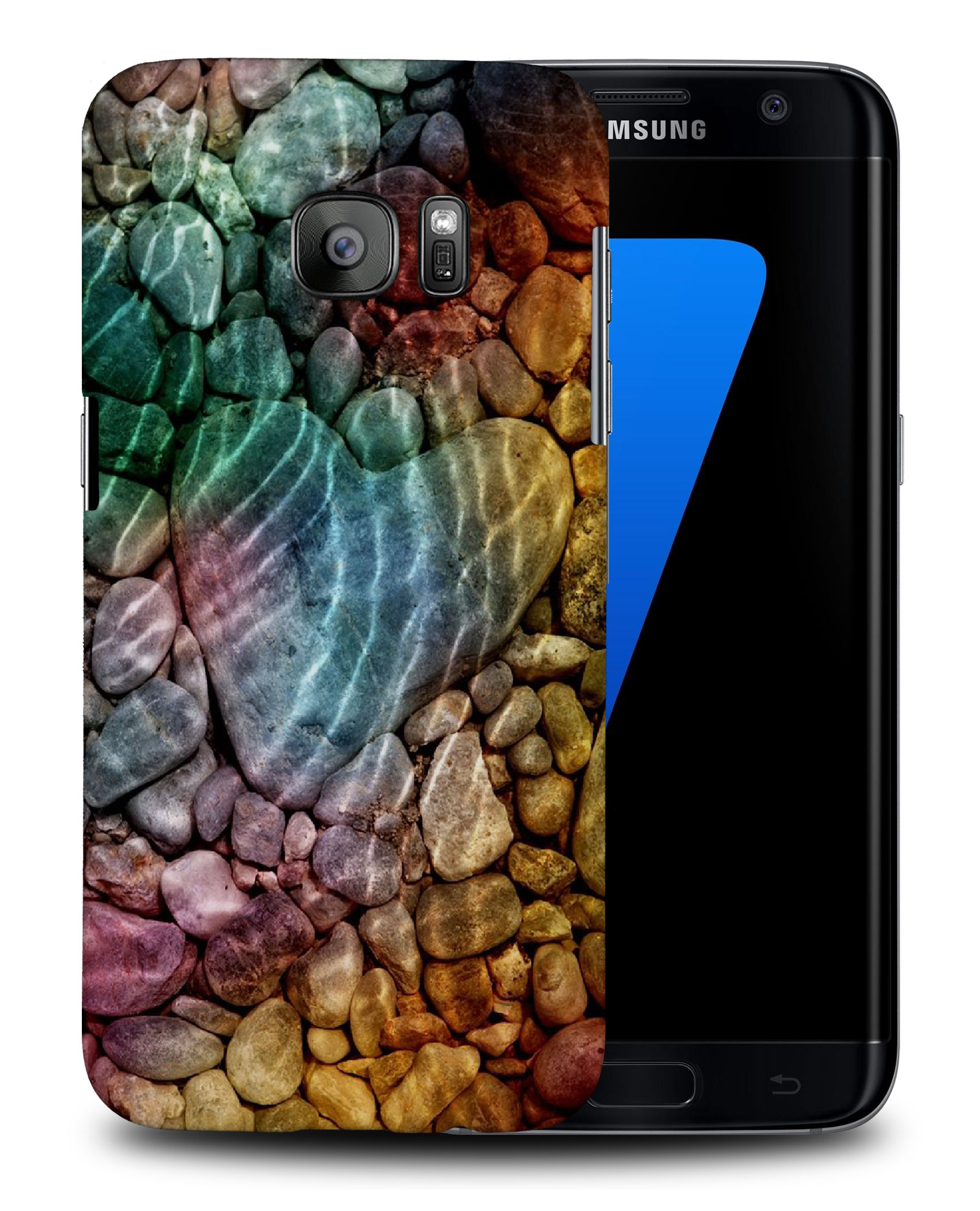 CASE COVER FOR SAMSUNG GALAXY|RAINBOW ROCKS IN WATER - Picture 24 of 25