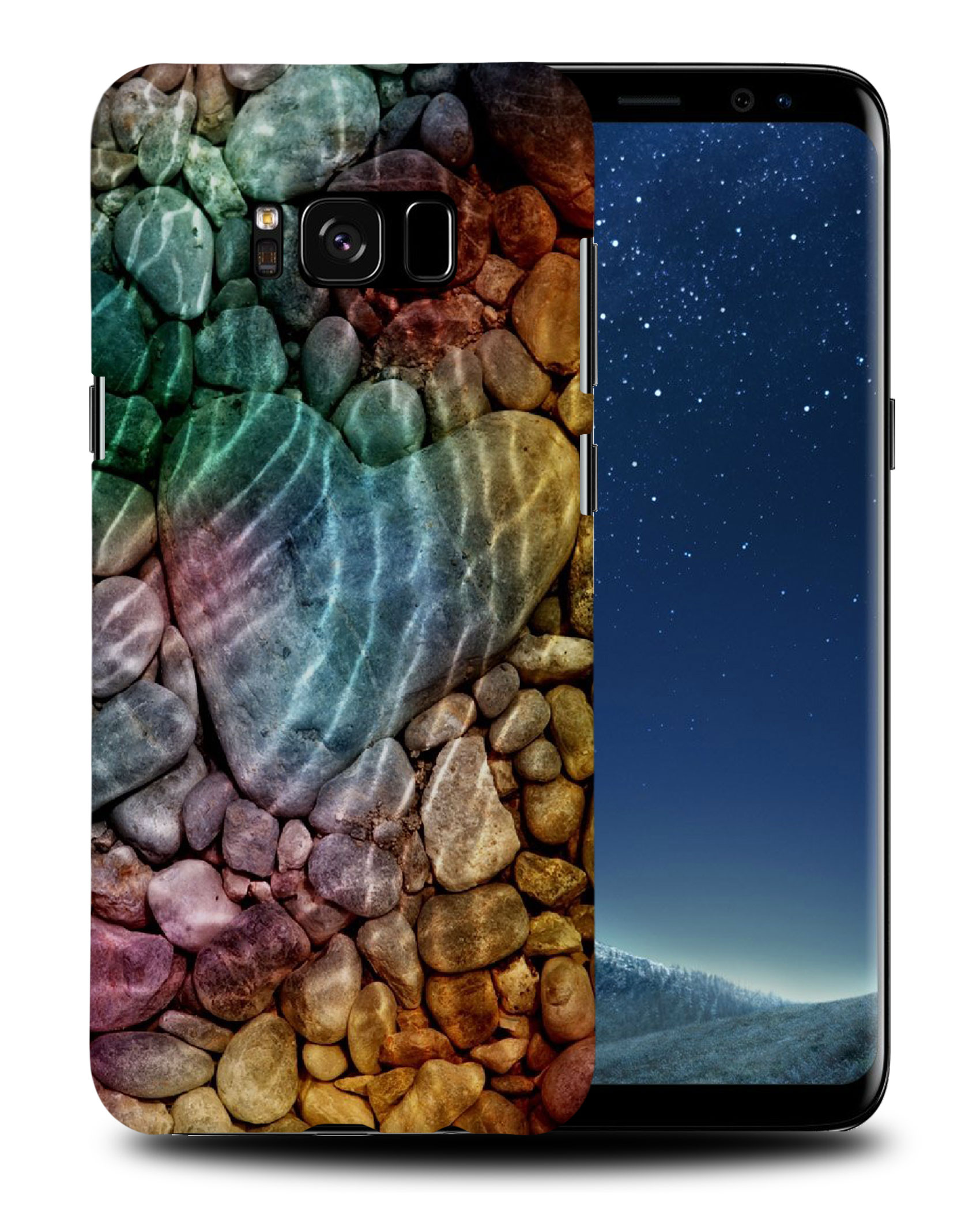 CASE COVER FOR SAMSUNG GALAXY|RAINBOW ROCKS IN WATER - Picture 22 of 25