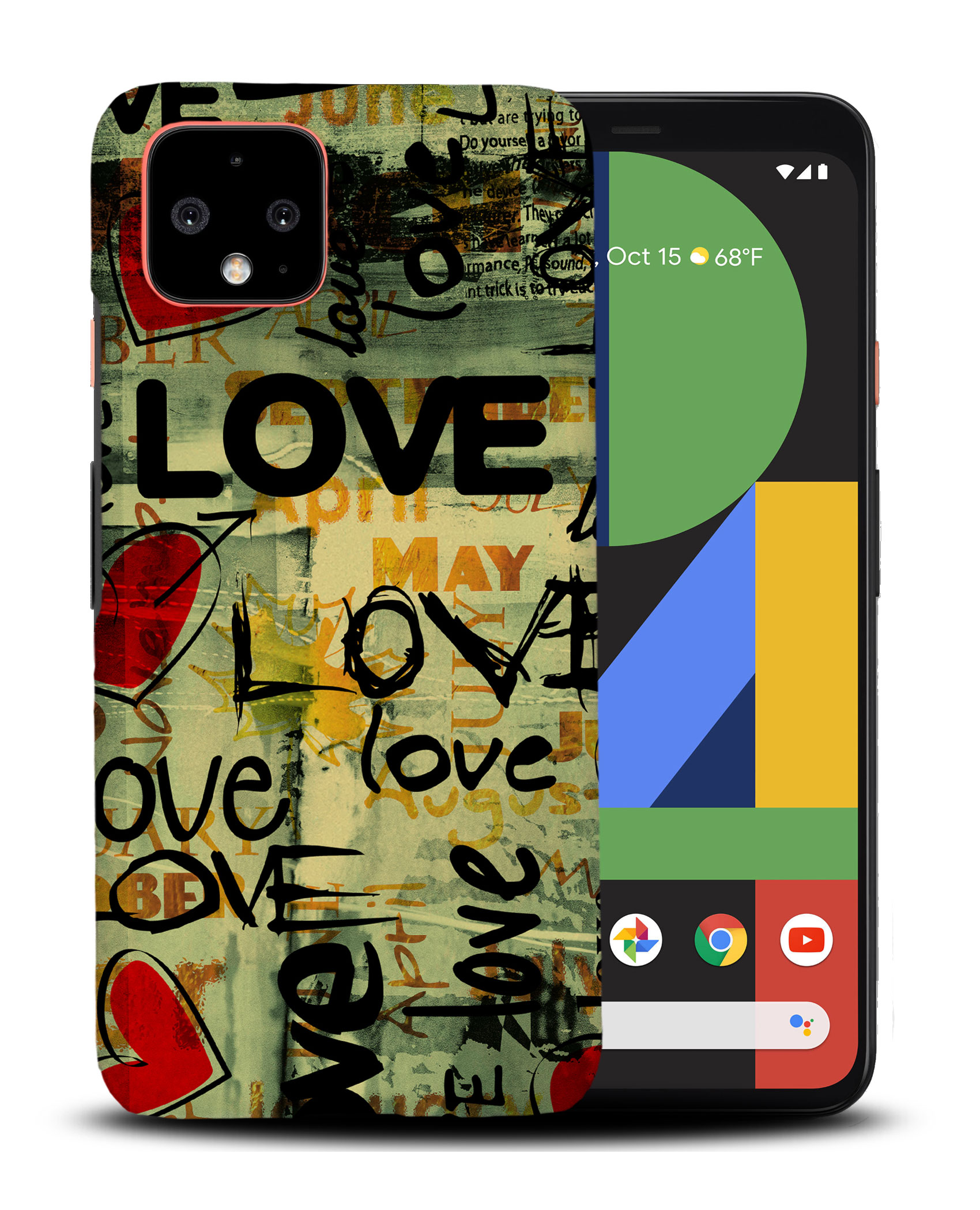 FUNDA PARA GOOGLE PIXEL|LOVE HEART DOODLE VINTAGE #1 - Imagen 4 de 11