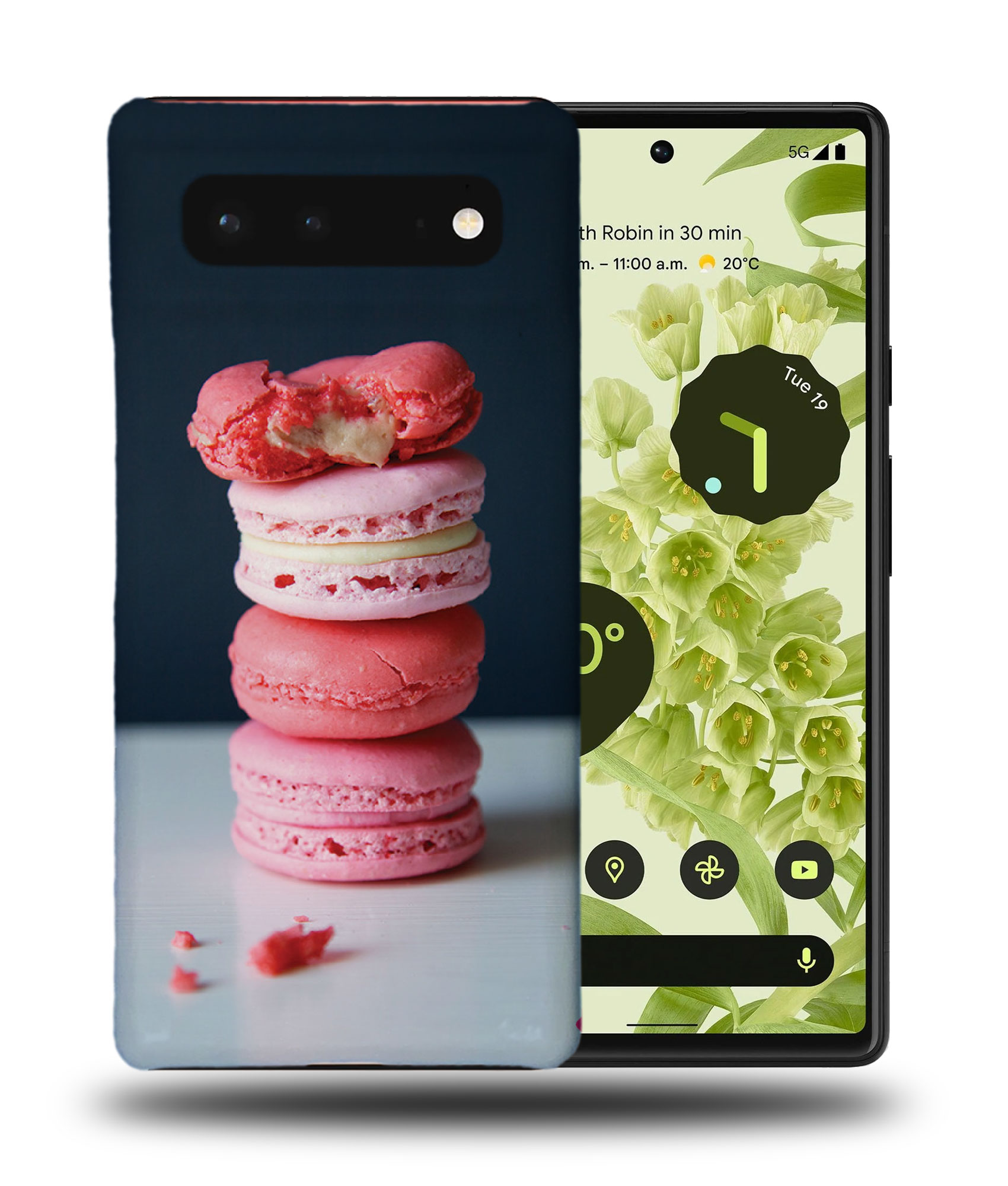 CASE COVER FOR GOOGLE PIXEL|CUTE SWEETS MACARON COOKIE #1 - 第 3/11 張圖片