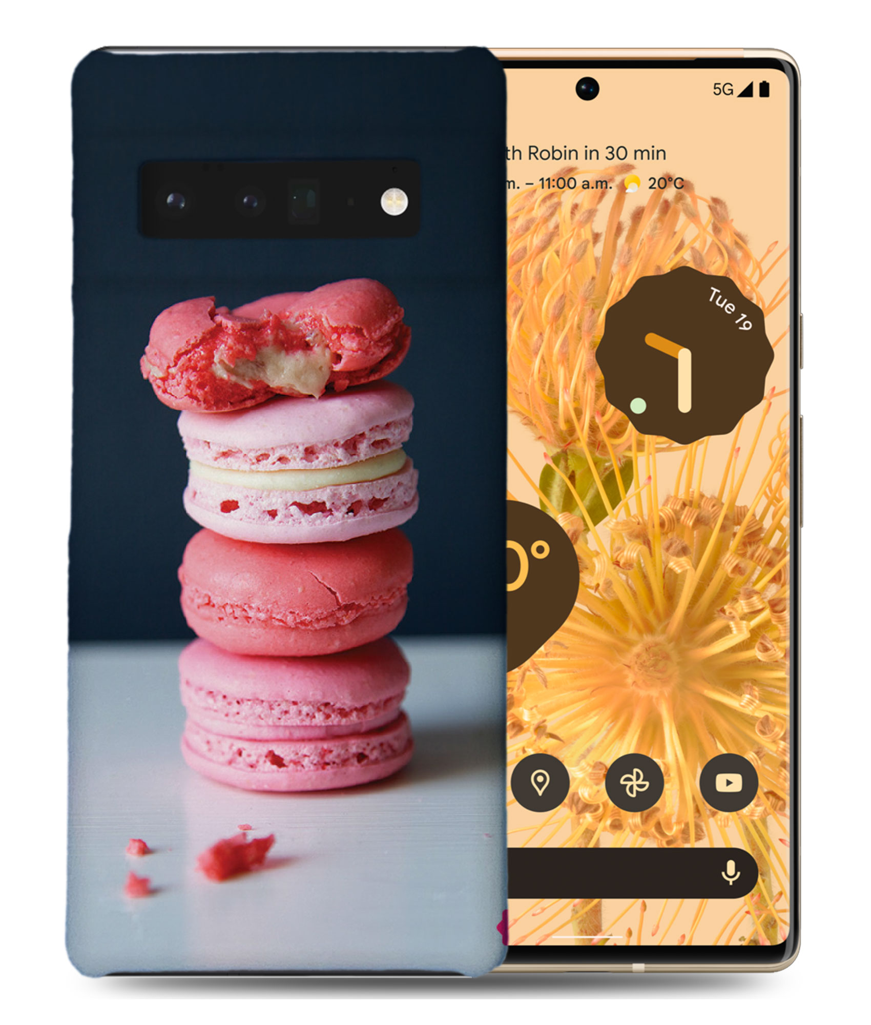 CASE COVER FOR GOOGLE PIXEL|CUTE SWEETS MACARON COOKIE #1 - 第 2/11 張圖片