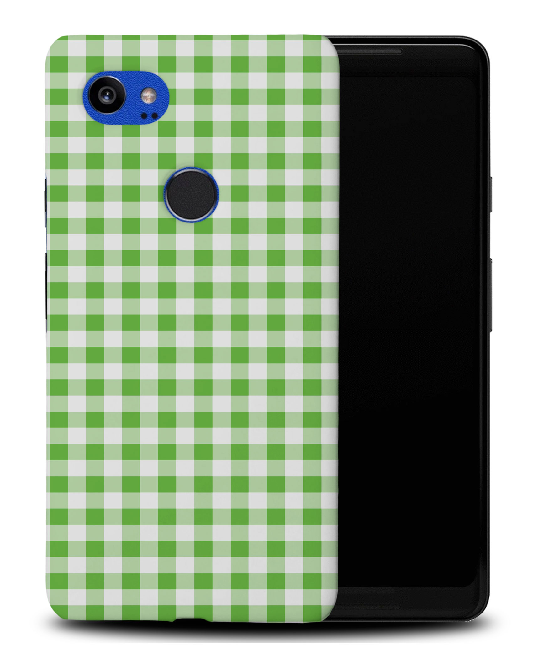 CASE COVER FOR GOOGLE PIXEL|GREEN CHECKERED PATTERN #4 - Picture 8 of 11