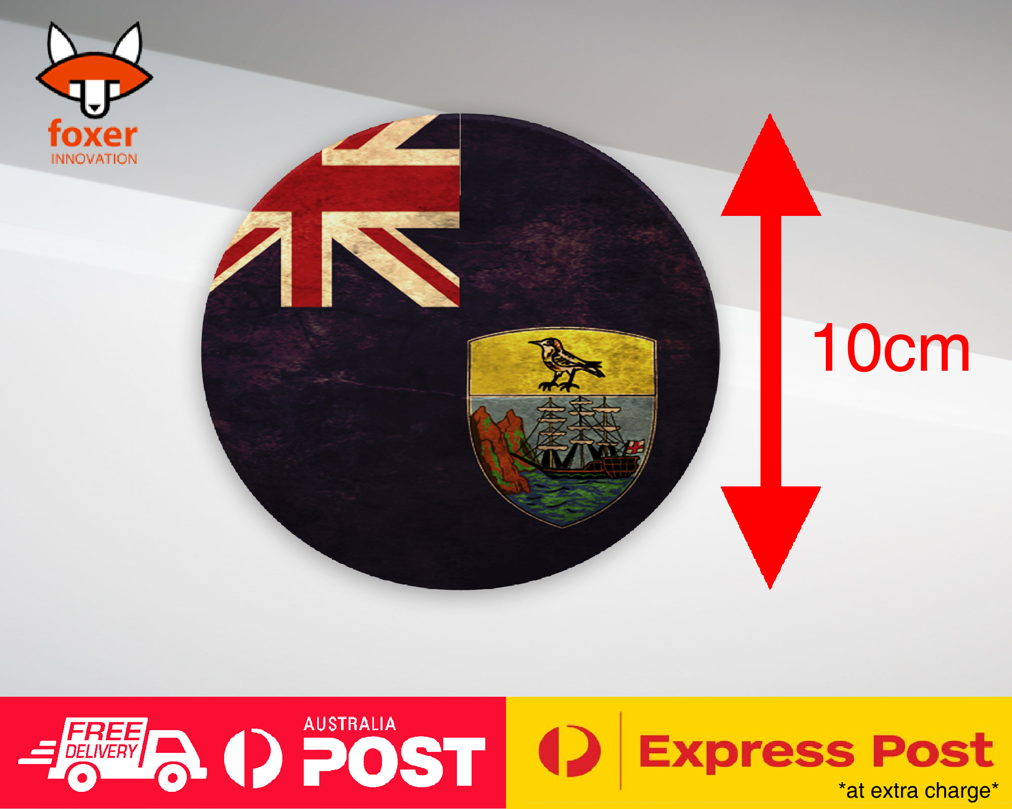 COASTER COFFEE DRINKING MAT|SAINT HELENA COUNTRY FLAG