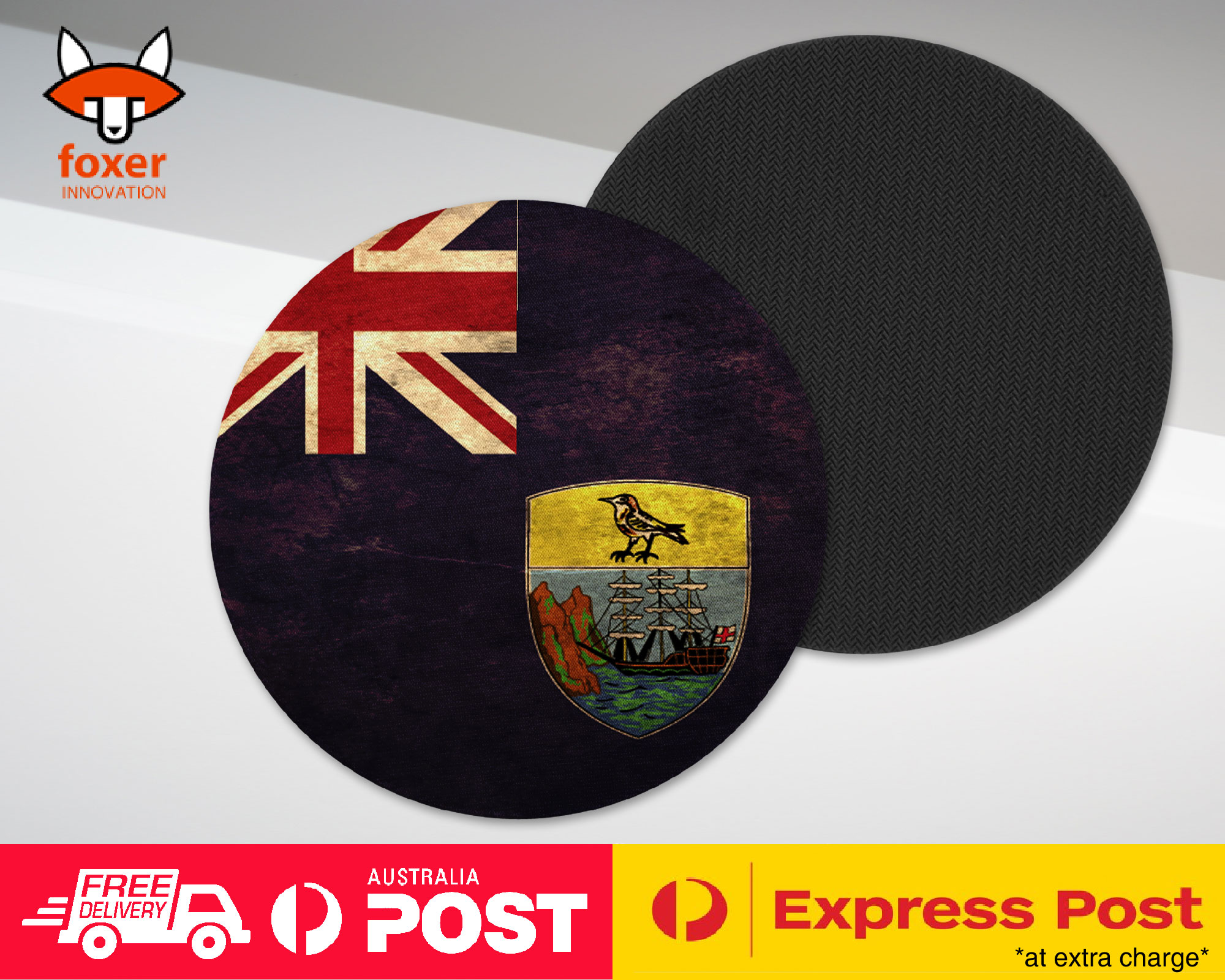 COASTER COFFEE DRINKING MAT|SAINT HELENA COUNTRY FLAG