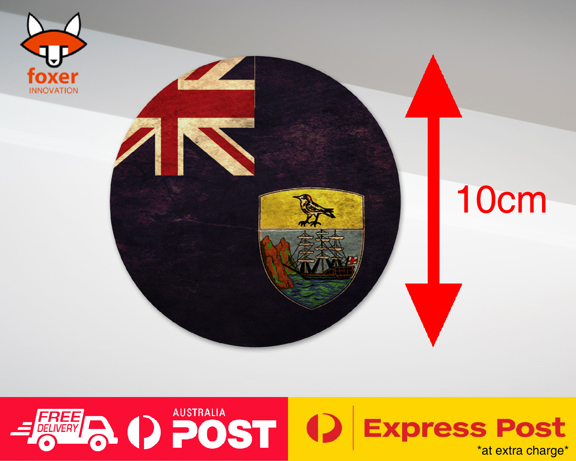 COASTER COFFEE DRINKING MAT|SAINT HELENA COUNTRY FLAG