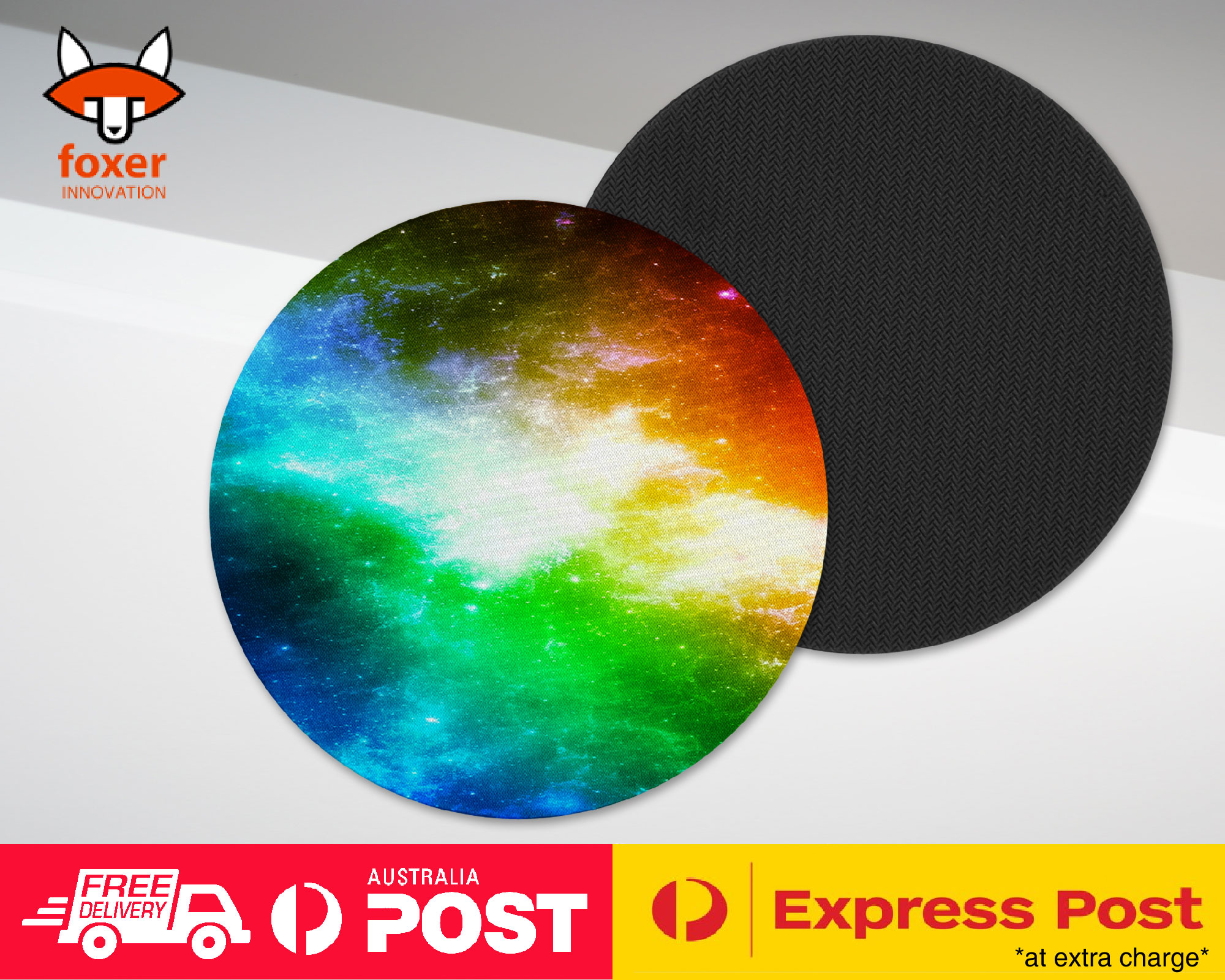 COASTER COFFEE DRINKING MAT|SPACE NEBULA GALAXY STARS SUN #3