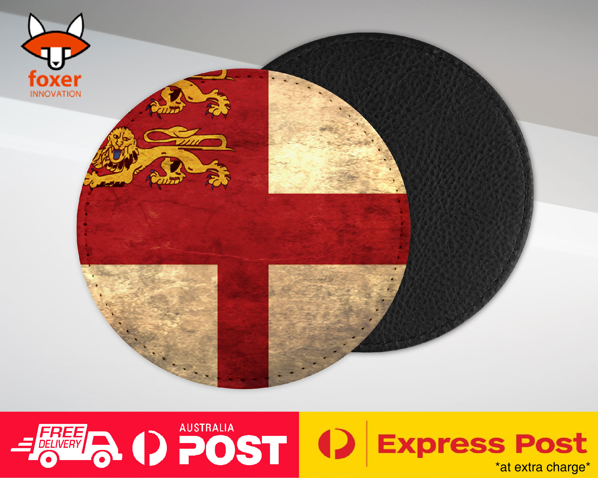 COASTER COFFEE DRINKING MAT|SARK COUNTRY FLAG