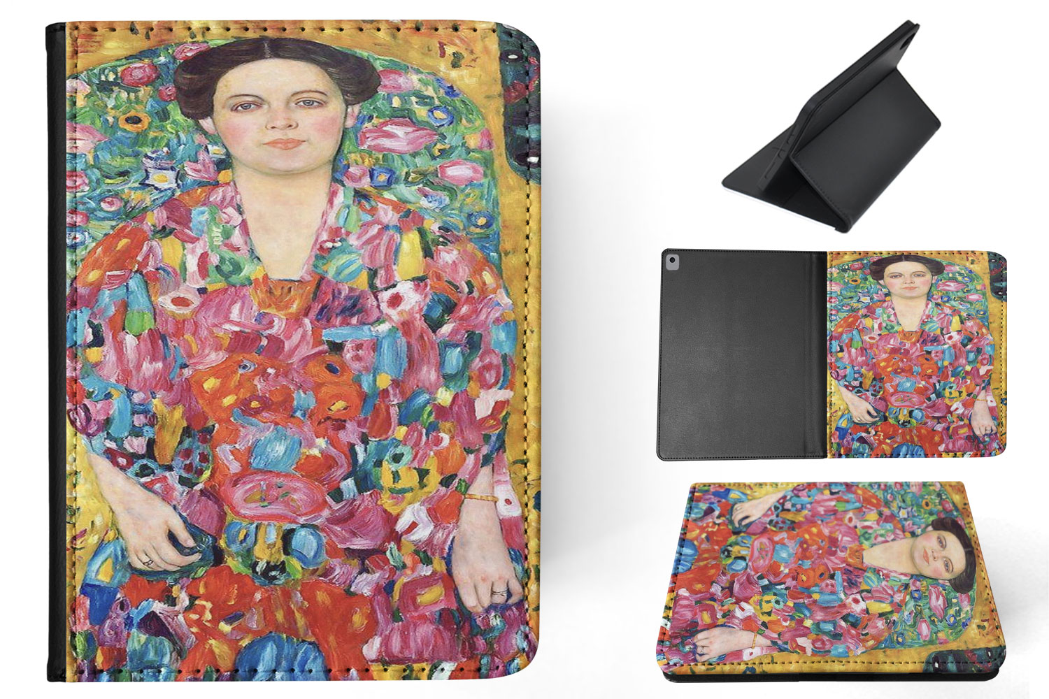 CASE COVER FOR APPLE IPAD|GUSTAV KLIMT - PORTRAIT OF EUGENIA PRIMAVESI ART - 第 21/55 張圖片