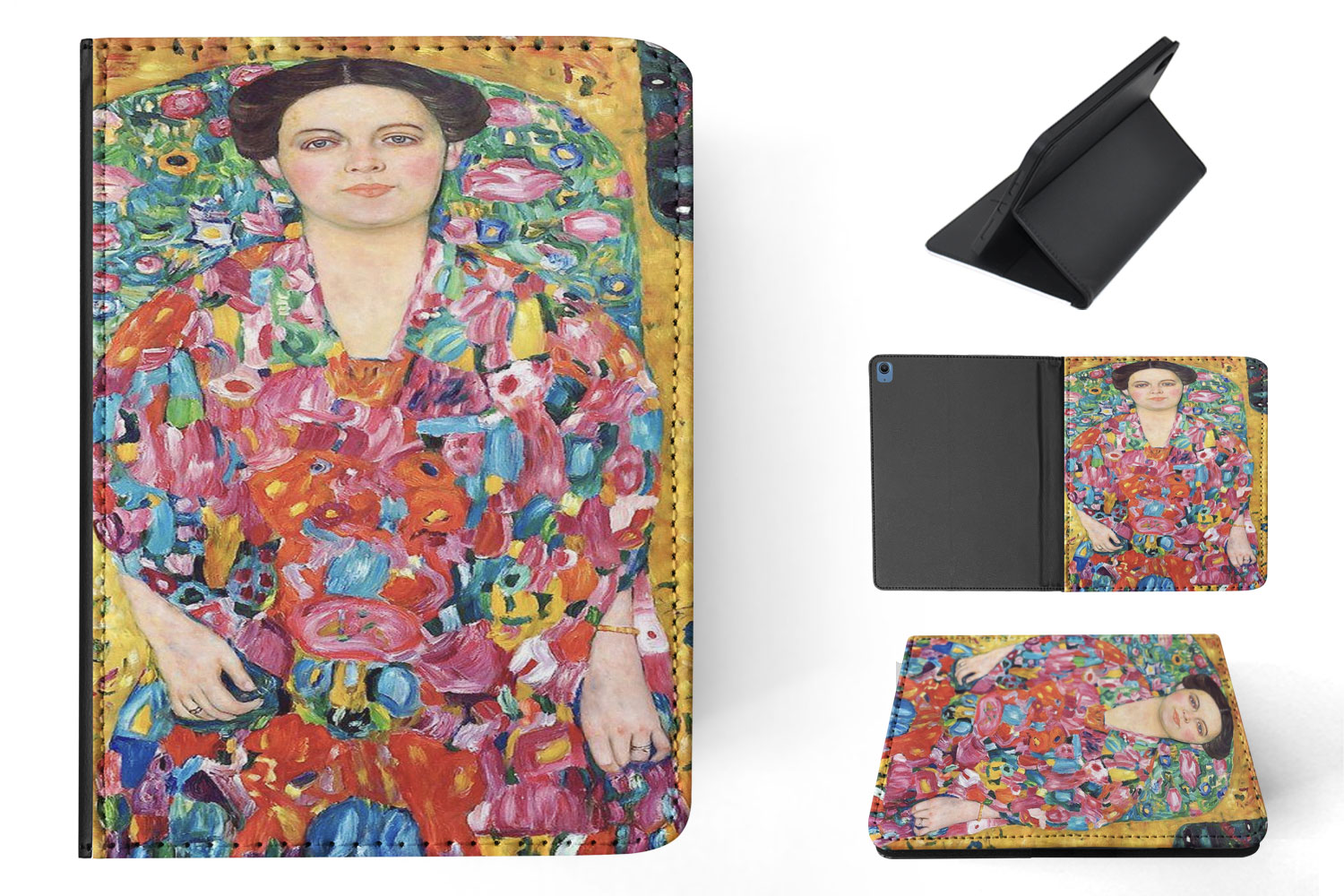 CASE COVER FOR APPLE IPAD|GUSTAV KLIMT - PORTRAIT OF EUGENIA PRIMAVESI ART - 第 11/55 張圖片
