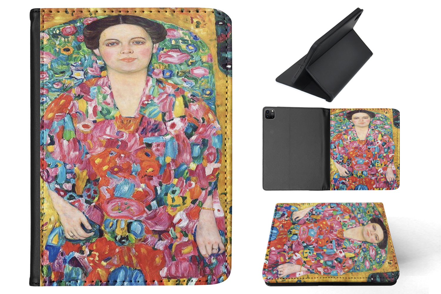CASE COVER FOR APPLE IPAD|GUSTAV KLIMT - PORTRAIT OF EUGENIA PRIMAVESI ART - 第 36/55 張圖片