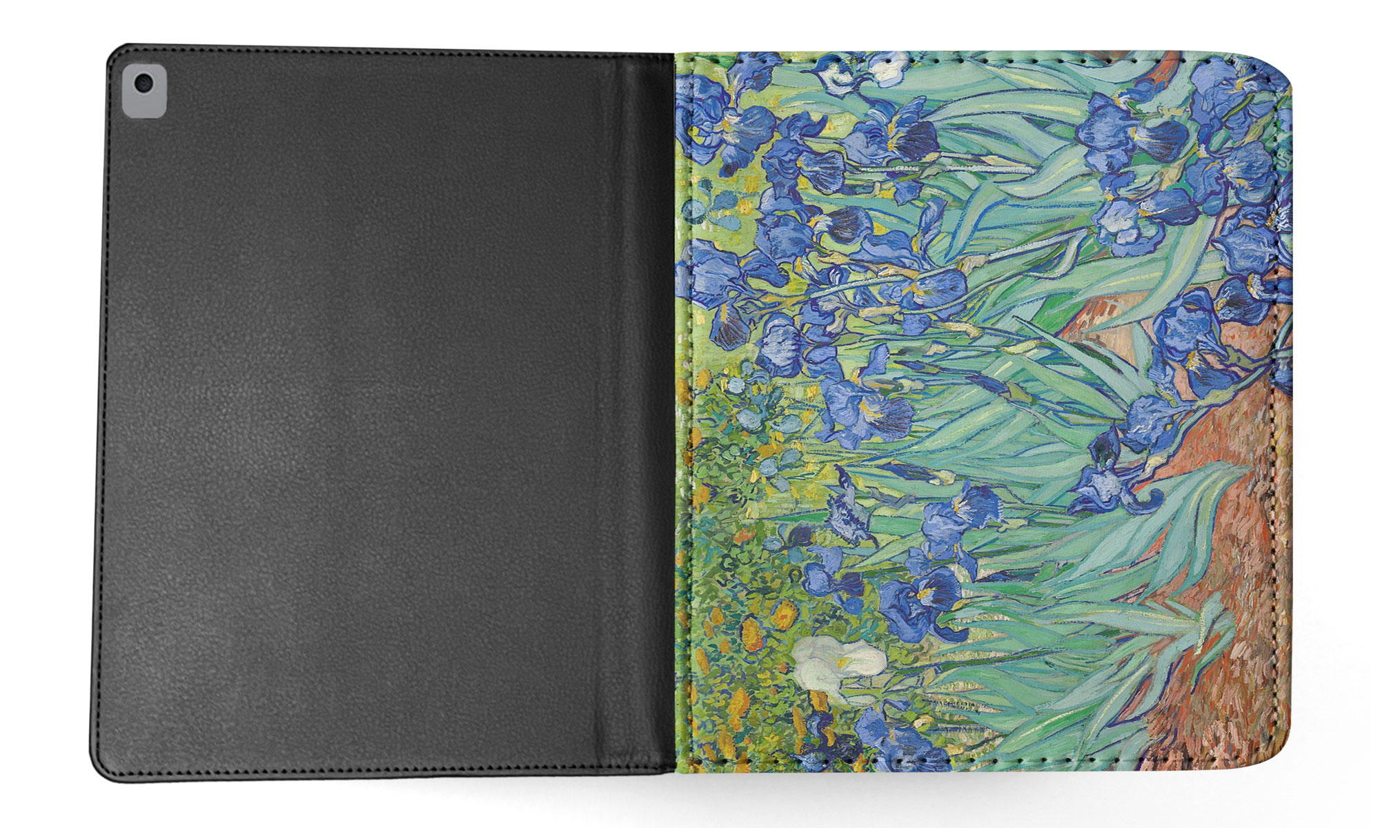 CASE COVER FOR APPLE IPAD|VINCENT VAN GOGH - IRISES ART PAINT - Foto 24 di 55