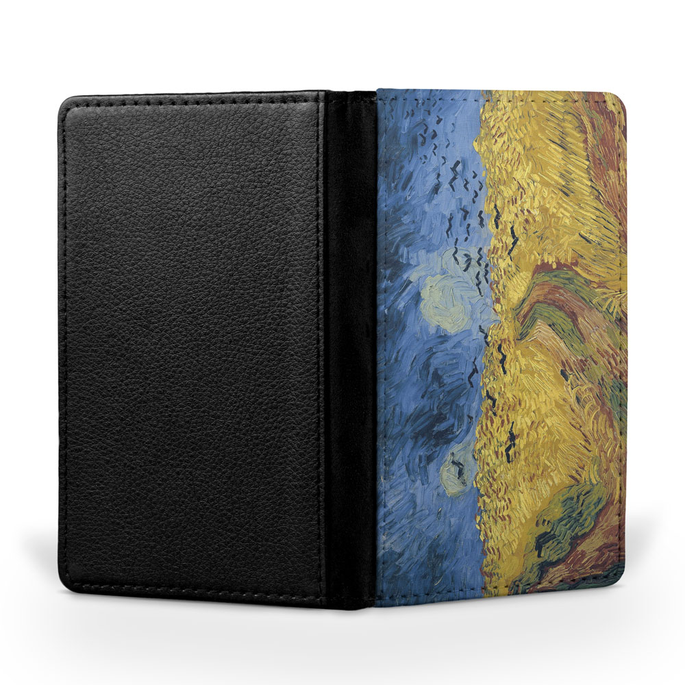 PASSPORT ITINERARY ORGANIZER|VINCENT VAN GOGH - WHEATFIELD WITH CROWS ART - Picture 8 of 10