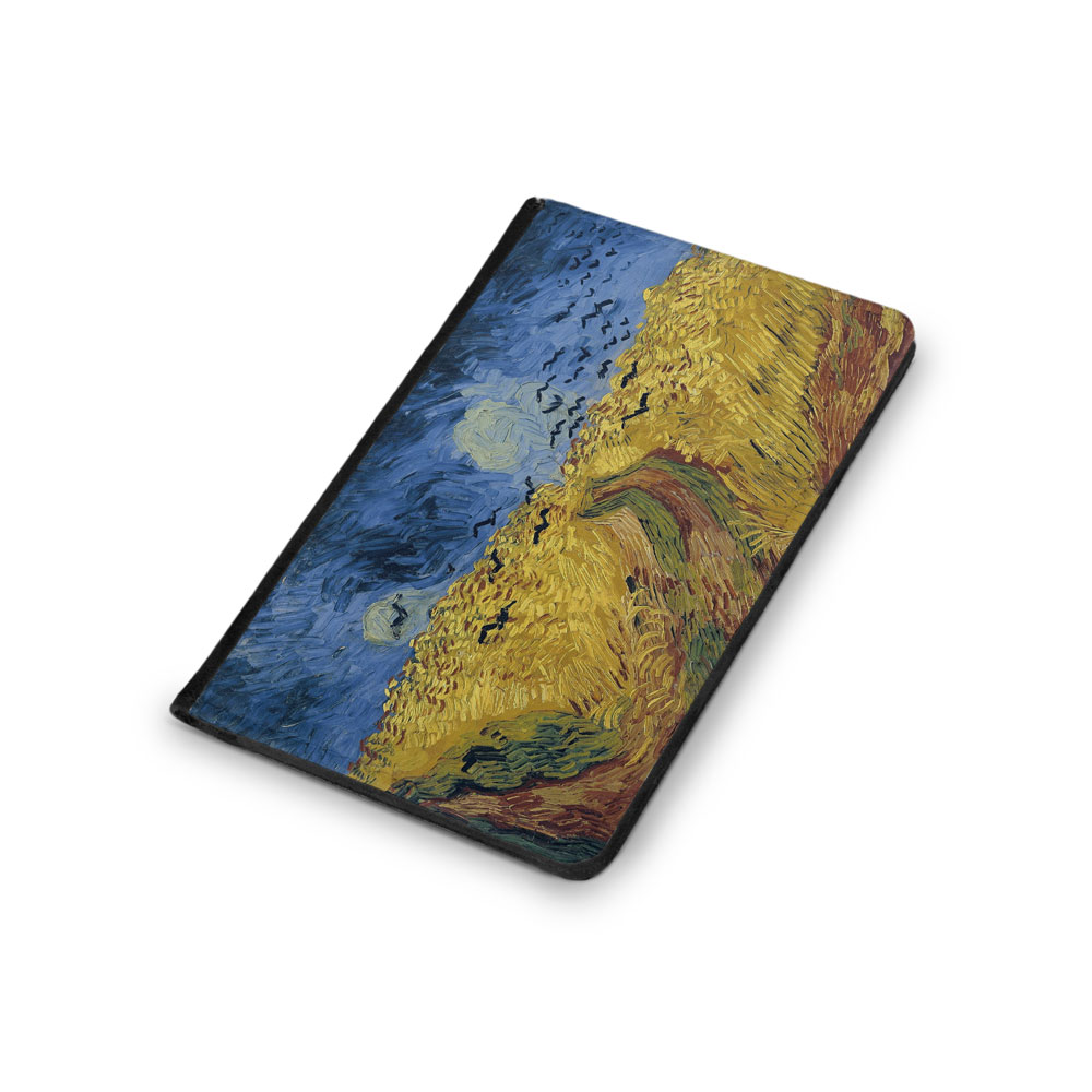 PASSPORT ITINERARY ORGANIZER|VINCENT VAN GOGH - WHEATFIELD WITH CROWS ART - Picture 9 of 10