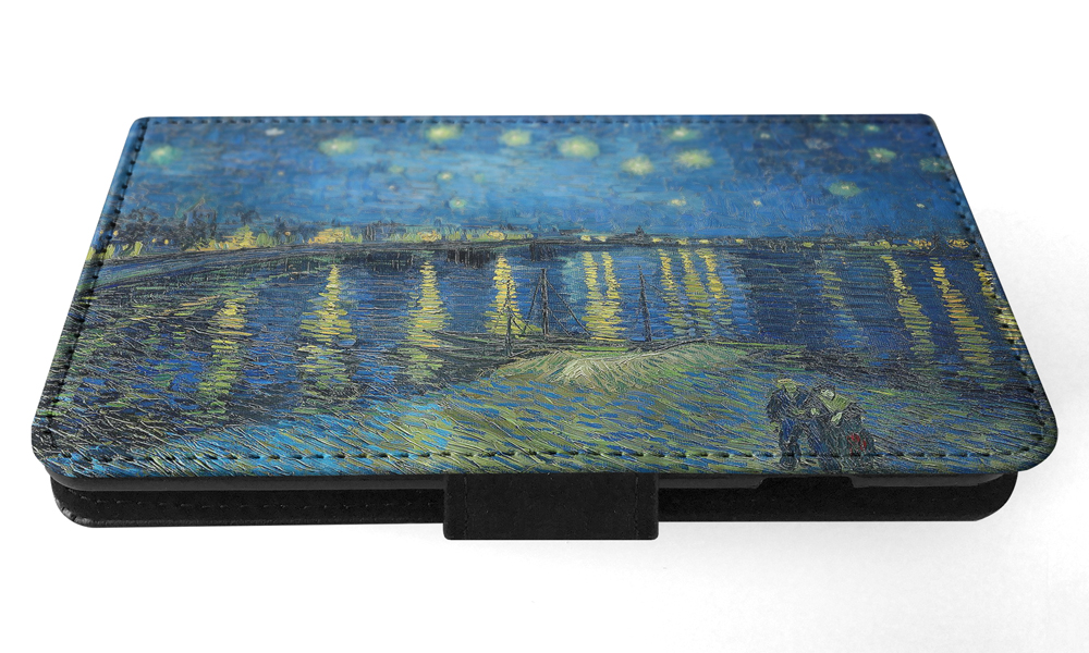 FLIP CASE FOR SAMSUNG GALAXY|VINCENT VAN GOGH - STARRY NIGHT OVER THE RHONE - Picture 93 of 120
