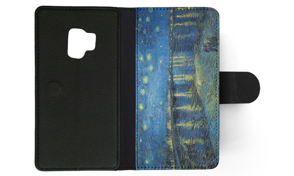 FLIP CASE FOR SAMSUNG GALAXY|VINCENT VAN GOGH - STARRY NIGHT OVER THE RHONE - Picture 99 of 120