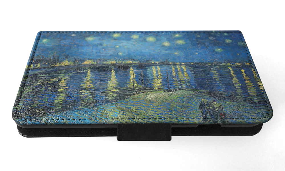 FLIP CASE FOR SAMSUNG GALAXY|VINCENT VAN GOGH - STARRY NIGHT OVER THE RHONE - Picture 73 of 120