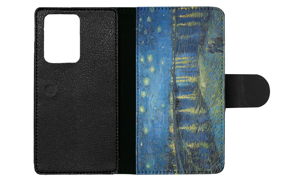 FLIP CASE FOR SAMSUNG GALAXY|VINCENT VAN GOGH - STARRY NIGHT OVER THE RHONE - Picture 69 of 120