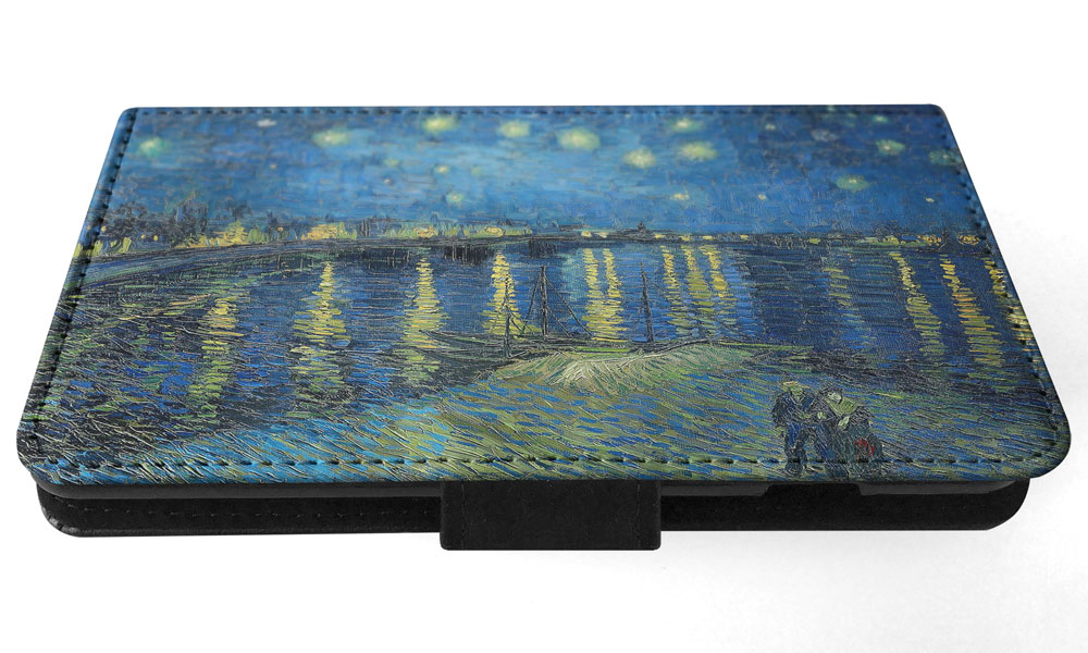 FLIP CASE FOR SAMSUNG GALAXY|VINCENT VAN GOGH - STARRY NIGHT OVER THE RHONE - Picture 53 of 120