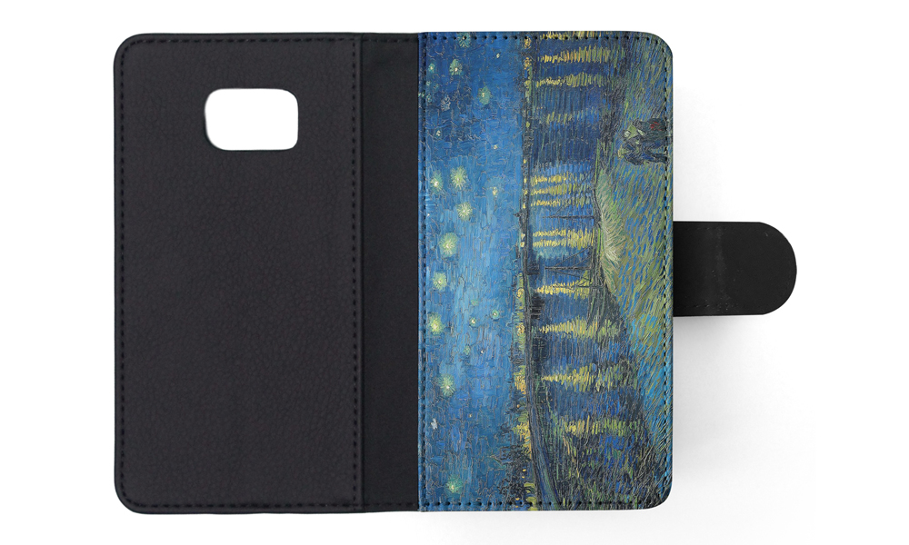 FLIP CASE FOR SAMSUNG GALAXY|VINCENT VAN GOGH - STARRY NIGHT OVER THE RHONE - Picture 119 of 120