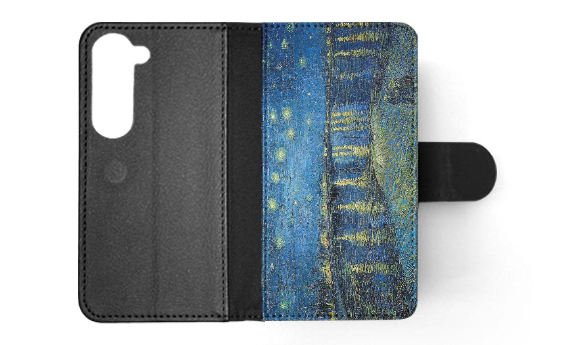 FLIP CASE FOR SAMSUNG GALAXY|VINCENT VAN GOGH - STARRY NIGHT OVER THE RHONE - Picture 34 of 120