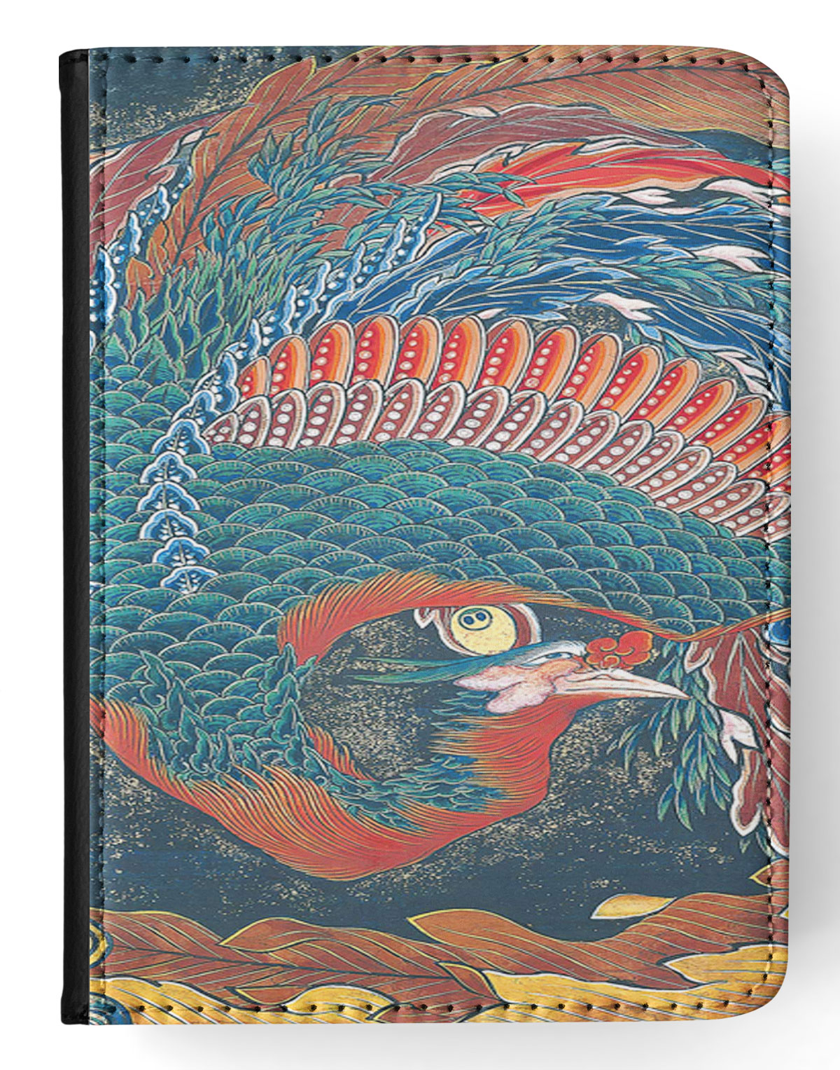CASE COVER FOR APPLE IPAD|KATSUSHIKA HOKUSAI - MATSURI YATAI PHOENIX ART - Picture 22 of 55