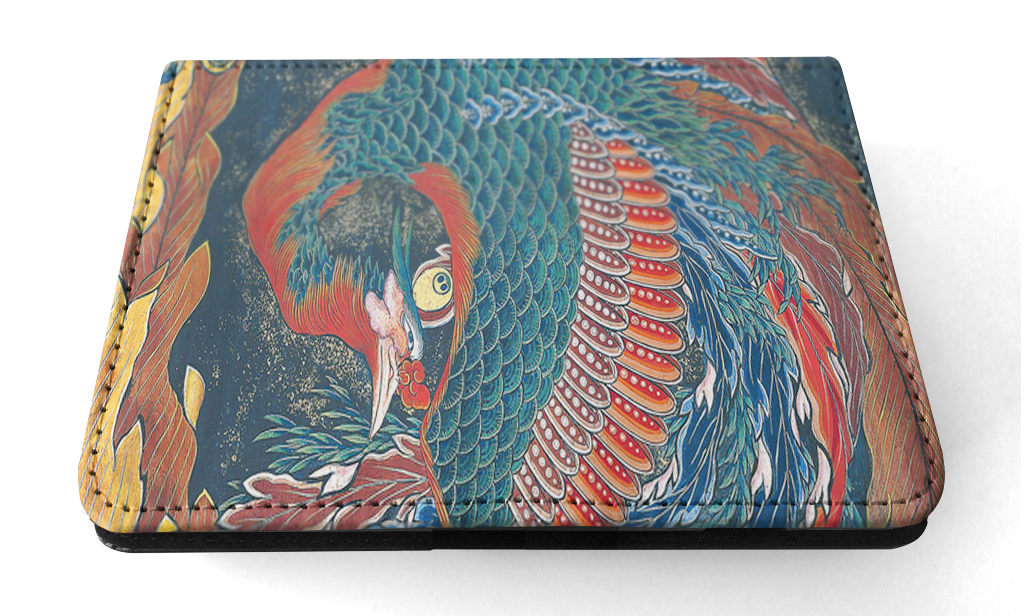 CASE COVER FOR APPLE IPAD|KATSUSHIKA HOKUSAI - MATSURI YATAI PHOENIX ART - Picture 23 of 55