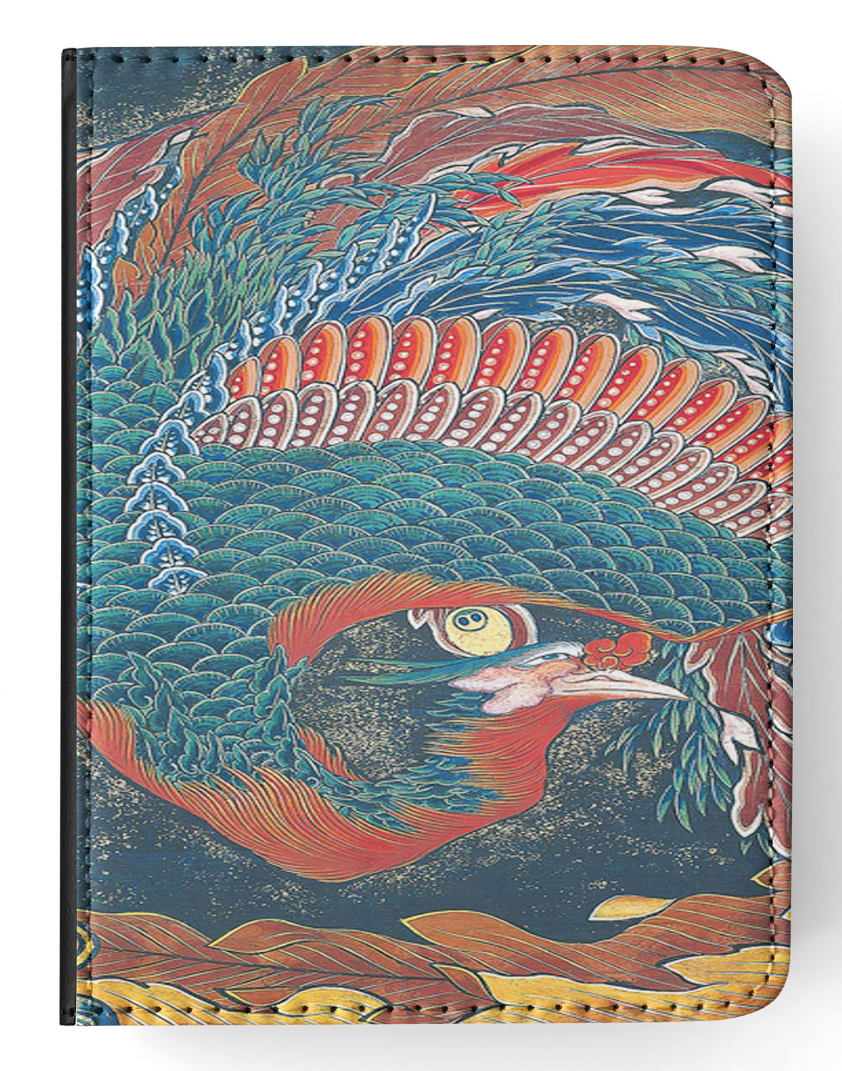 CASE COVER FOR APPLE IPAD|KATSUSHIKA HOKUSAI - MATSURI YATAI PHOENIX ART - Picture 12 of 55