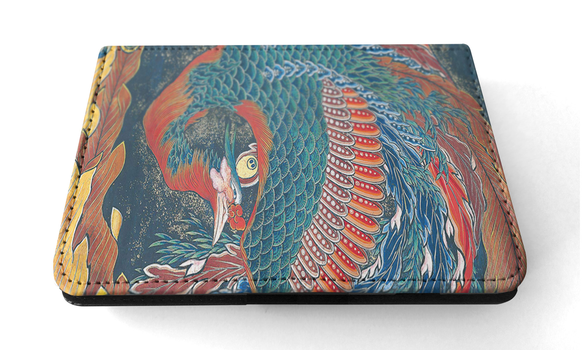 CASE COVER FOR APPLE IPAD|KATSUSHIKA HOKUSAI - MATSURI YATAI PHOENIX ART - Picture 13 of 55