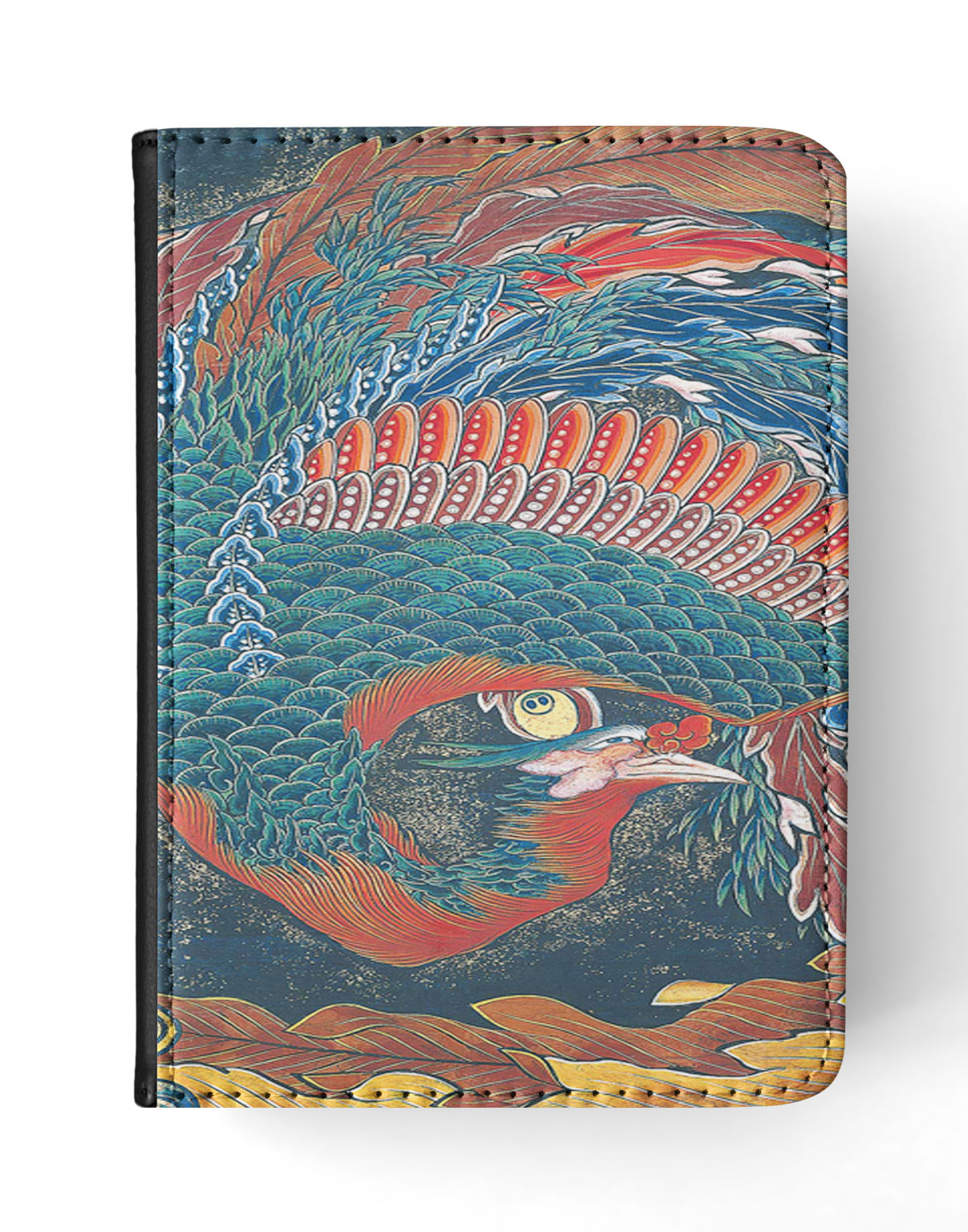 CASE COVER FOR APPLE IPAD|KATSUSHIKA HOKUSAI - MATSURI YATAI PHOENIX ART - Picture 7 of 55