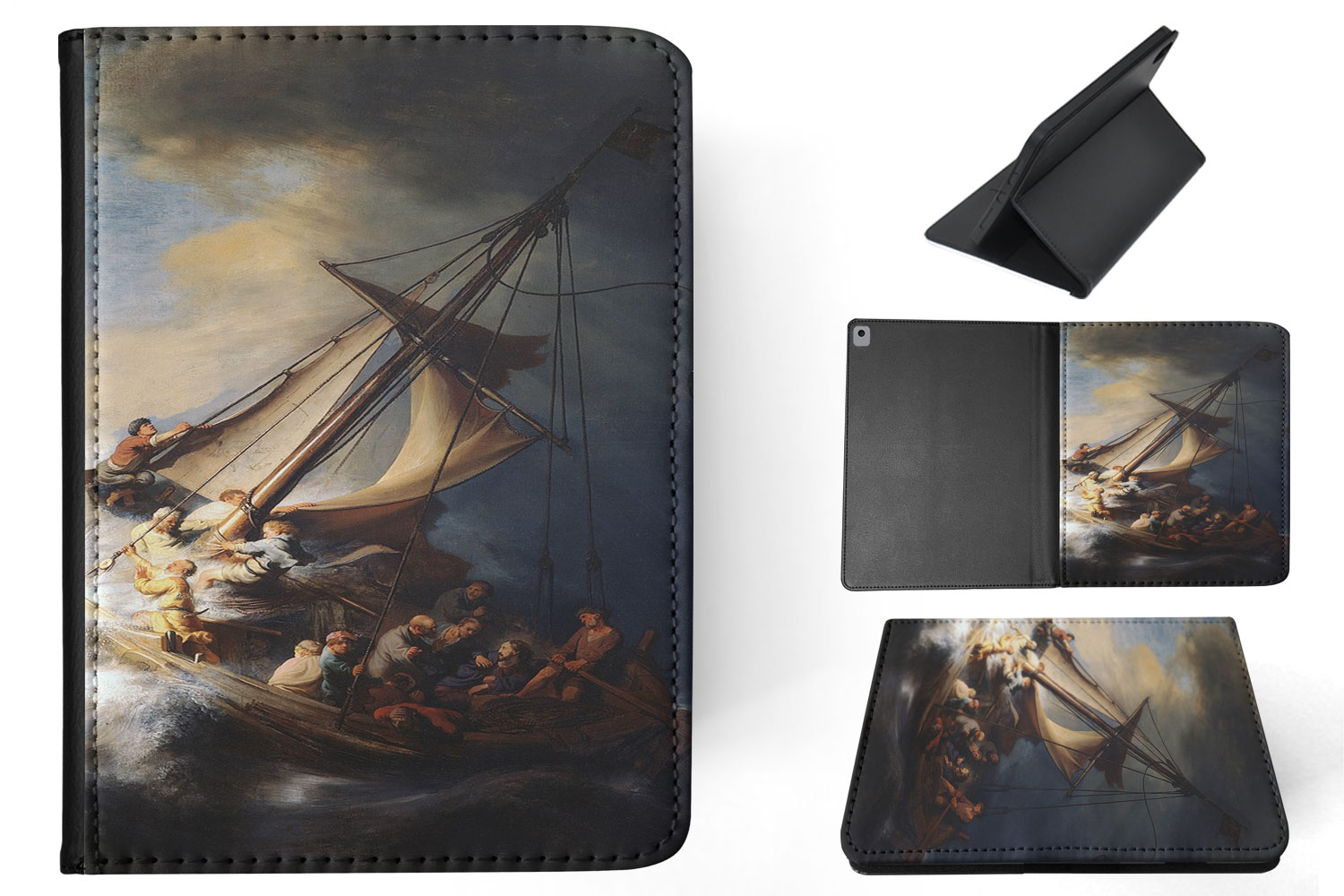 CASE COVER FOR APPLE IPAD|REMBRANDT - THE STORM ON THE SEA OF GALILEE ART - 第 21/55 張圖片
