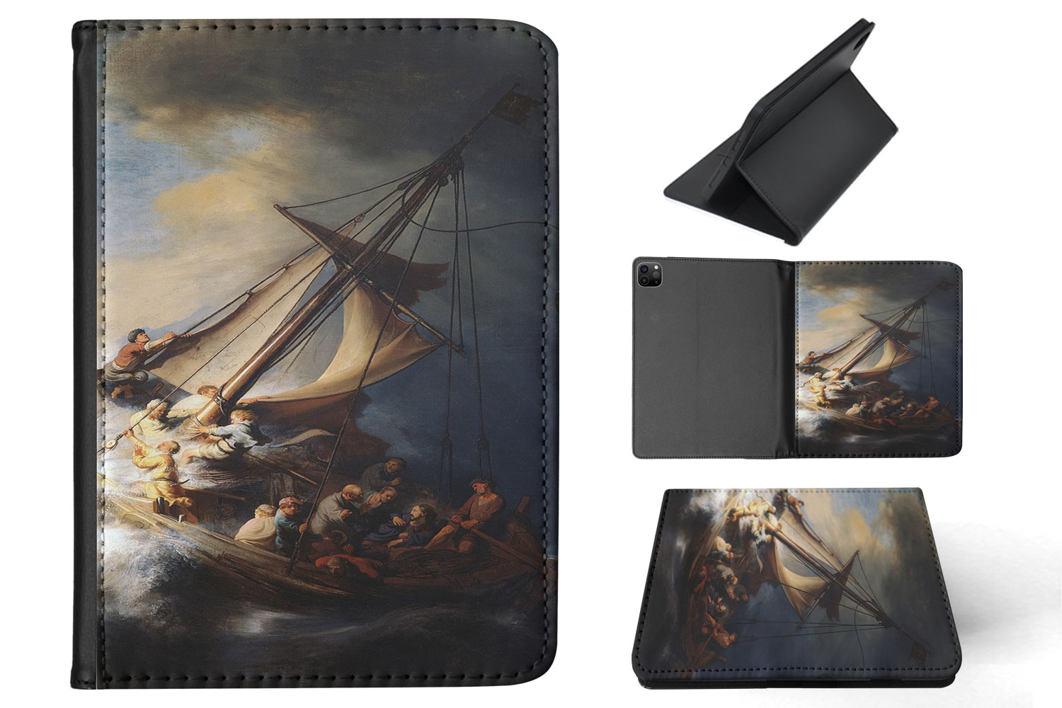 CASE COVER FOR APPLE IPAD|REMBRANDT - THE STORM ON THE SEA OF GALILEE ART - 第 36/55 張圖片