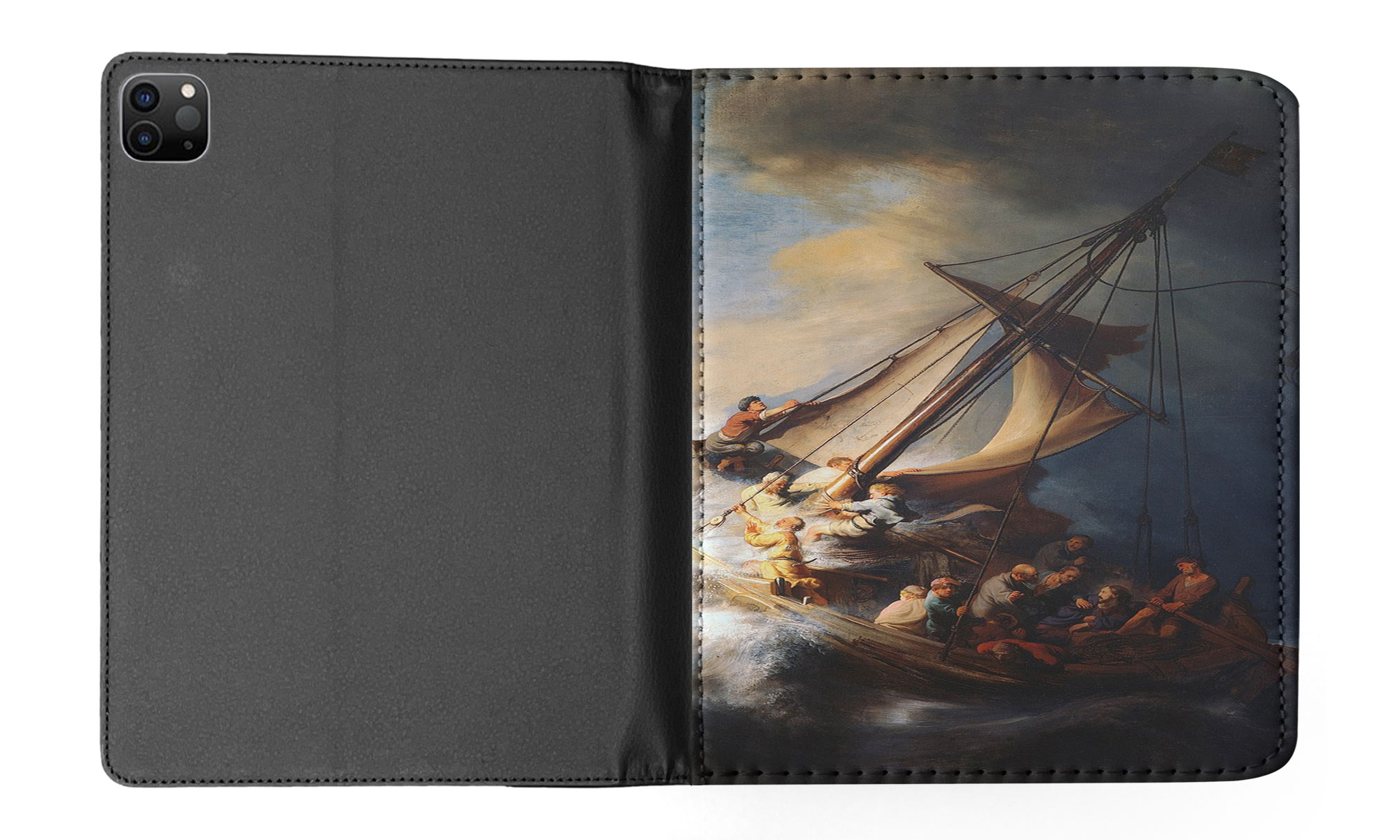 CASE COVER FOR APPLE IPAD|REMBRANDT - THE STORM ON THE SEA OF GALILEE ART - 第 39/55 張圖片