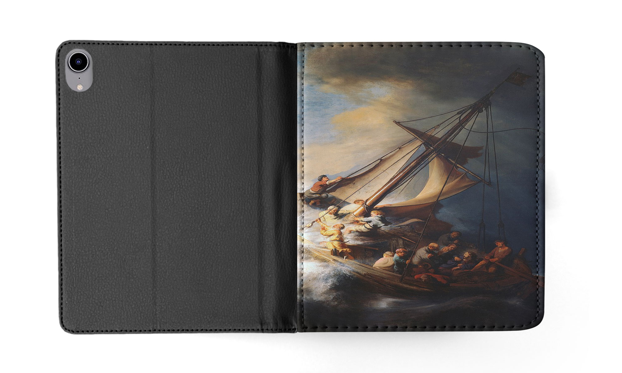 CASE COVER FOR APPLE IPAD|REMBRANDT - THE STORM ON THE SEA OF GALILEE ART - 第 9/55 張圖片