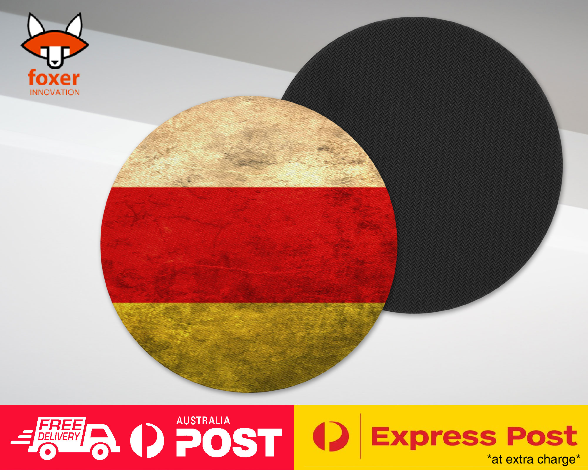 COASTER COFFEE DRINKING MAT|SOUTH OSSETIA FLAG