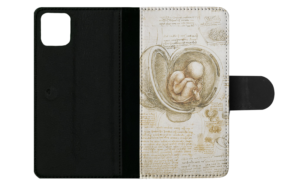FUNDA ABATIBLE PARA APPLE IPHONE|LEONARDO DA VINCI-ESTUDIOS DEL FETO EN EL ÚTERO - Imagen 97 de 193