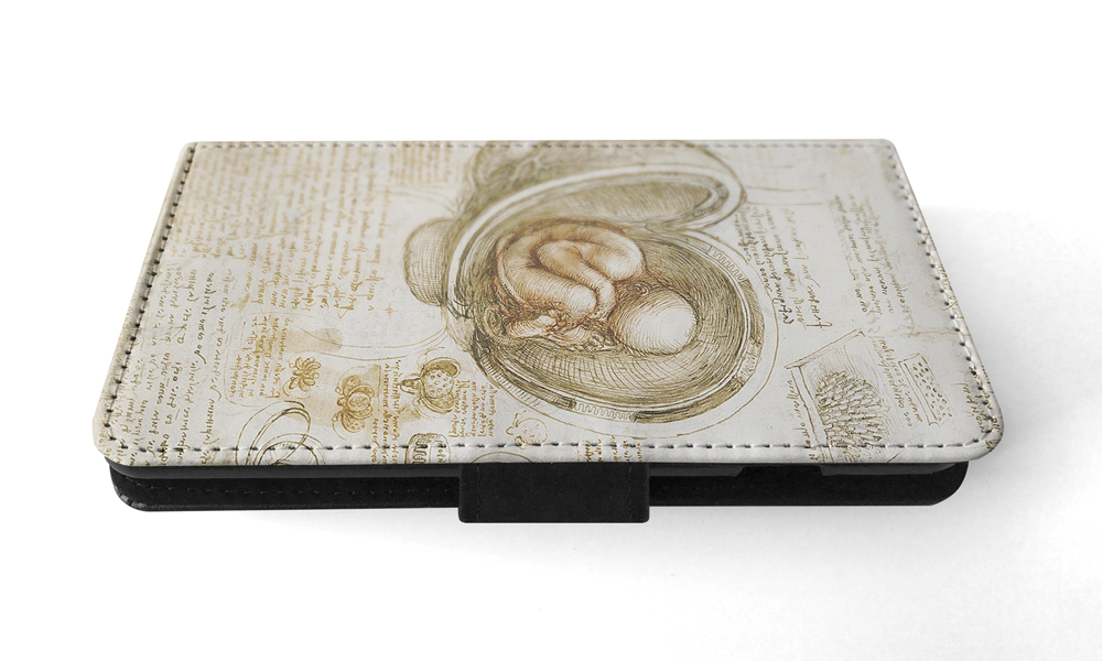 FUNDA ABATIBLE PARA APPLE IPHONE|LEONARDO DA VINCI-ESTUDIOS DEL FETO EN EL ÚTERO - Imagen 136 de 193