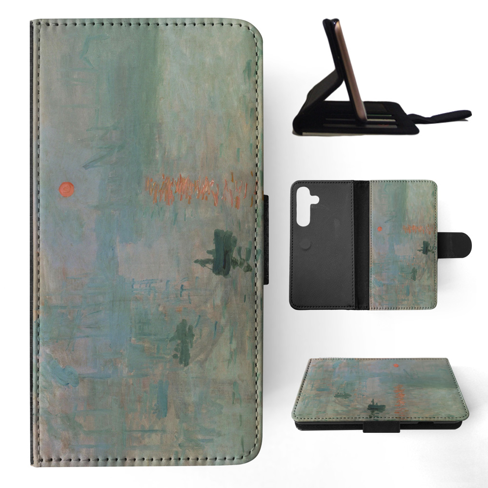 FLIP CASE FOR SAMSUNG GALAXY|CLAUDE MONET - IMPRESSION, SUNRISE ART - Picture 16 of 120
