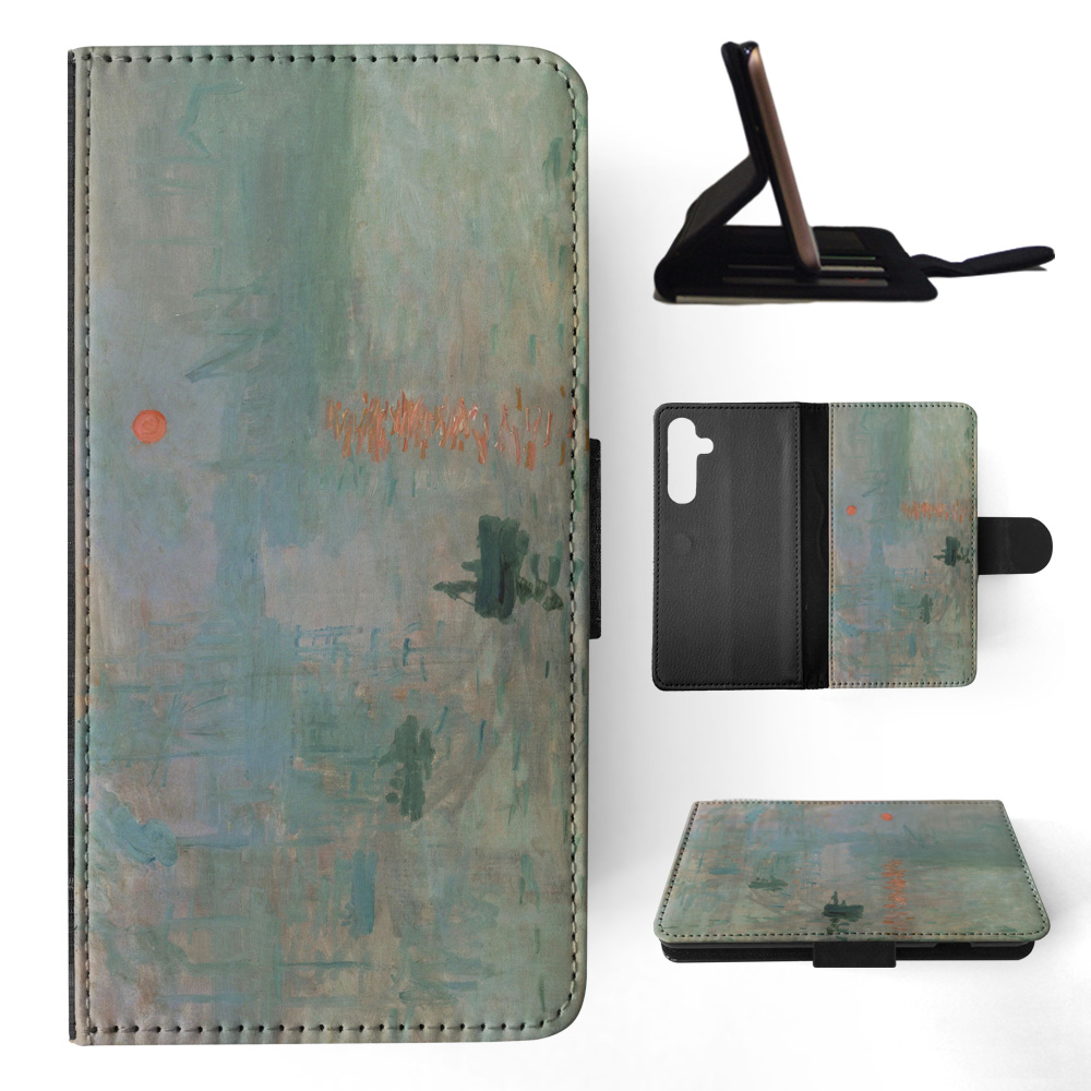 FLIP CASE FOR SAMSUNG GALAXY|CLAUDE MONET - IMPRESSION, SUNRISE ART - Picture 11 of 120