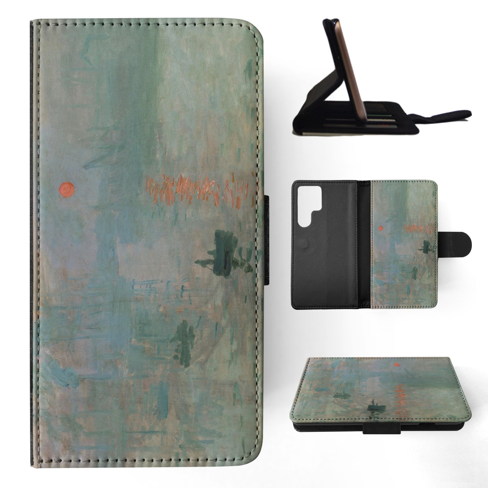 FLIP CASE FOR SAMSUNG GALAXY|CLAUDE MONET - IMPRESSION, SUNRISE ART - Picture 6 of 120