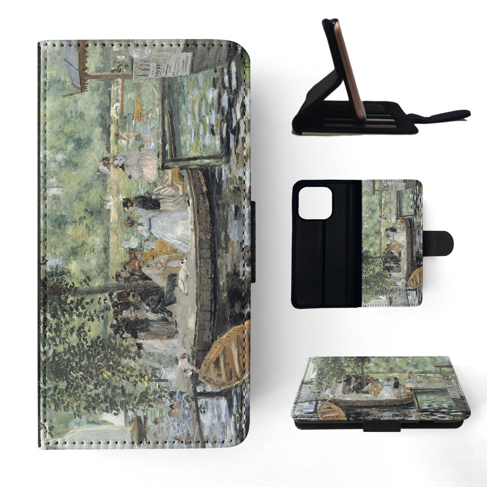 FLIP CASE FOR APPLE IPHONE|PIERRE-AUGUSTE RENOIR - LA GRENOUILLERE ART - Picture 71 of 193