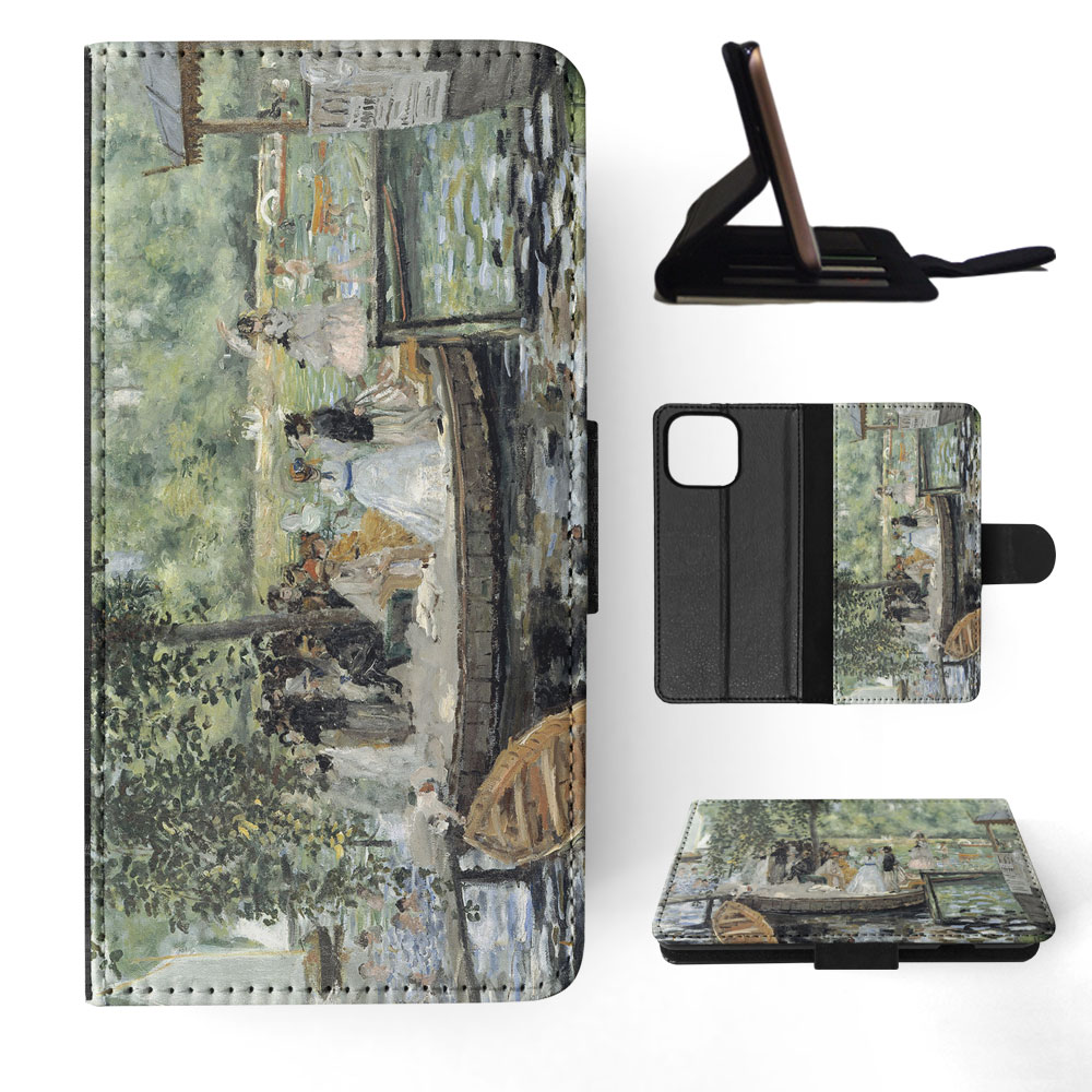 FLIP CASE FOR APPLE IPHONE|PIERRE-AUGUSTE RENOIR - LA GRENOUILLERE ART - Picture 66 of 193